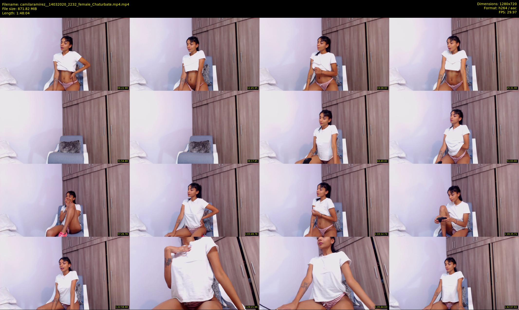 camilaramirez_ — 109 minute Chaturbate female cam show recording, 720p, Mar 14, 2020