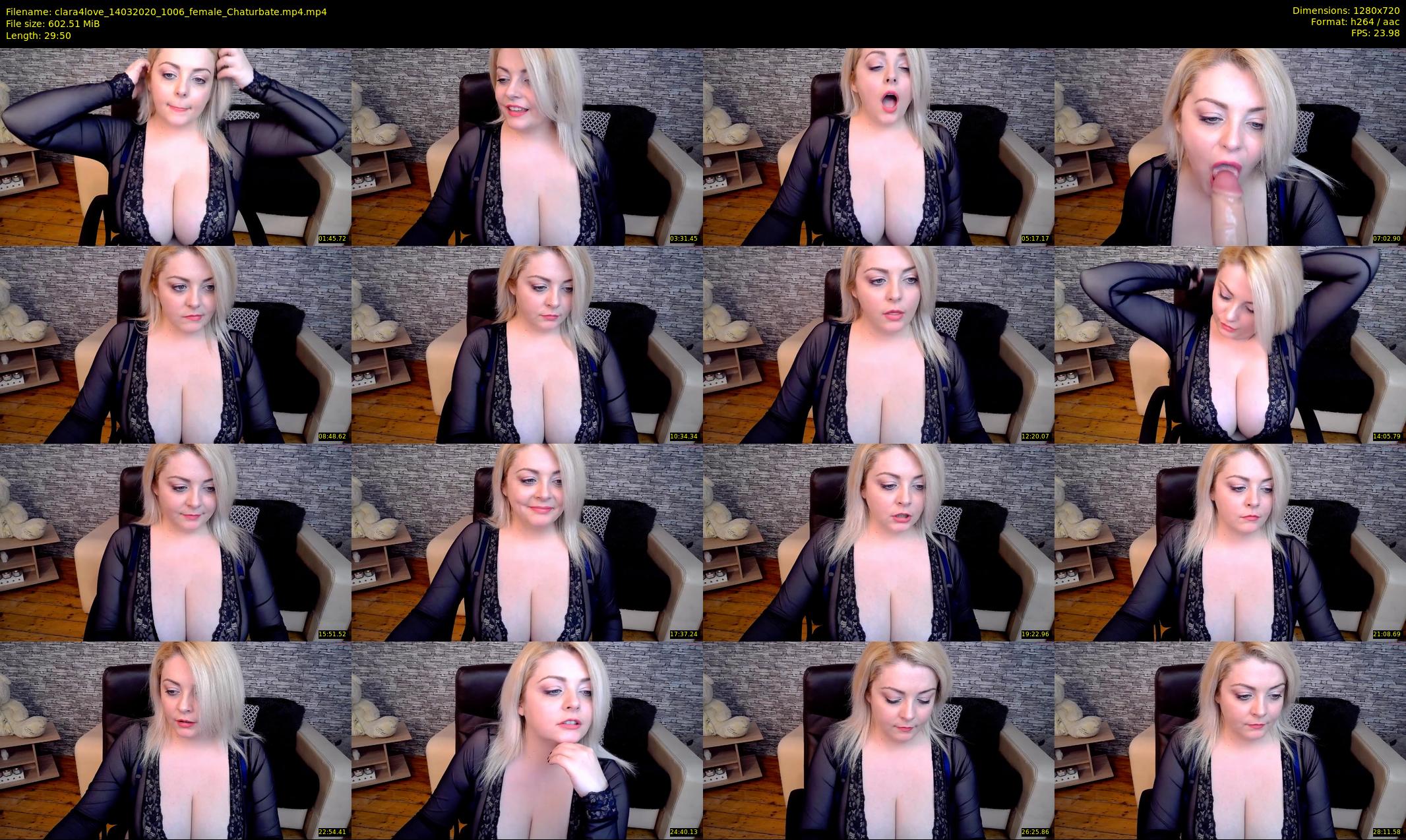 clara4love — 30 minute Chaturbate female cam show recording, 720p, Mar 14, 2020