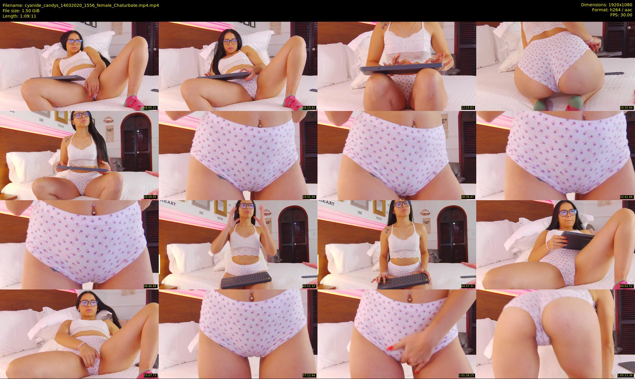 cyanide_candys — 70 minute Chaturbate female cam show recording, 1080p, Mar 14, 2020