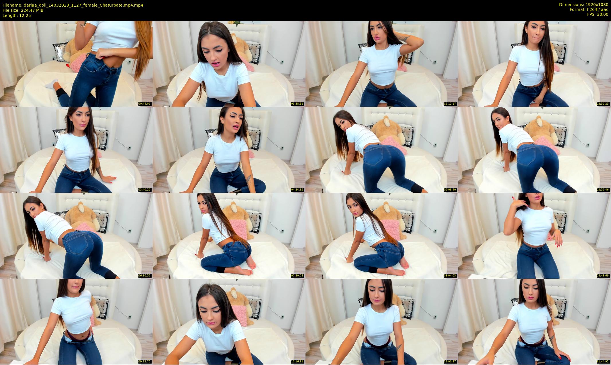 dariaa_doll — 13 minute Chaturbate female cam show recording, 1080p, Mar 14, 2020