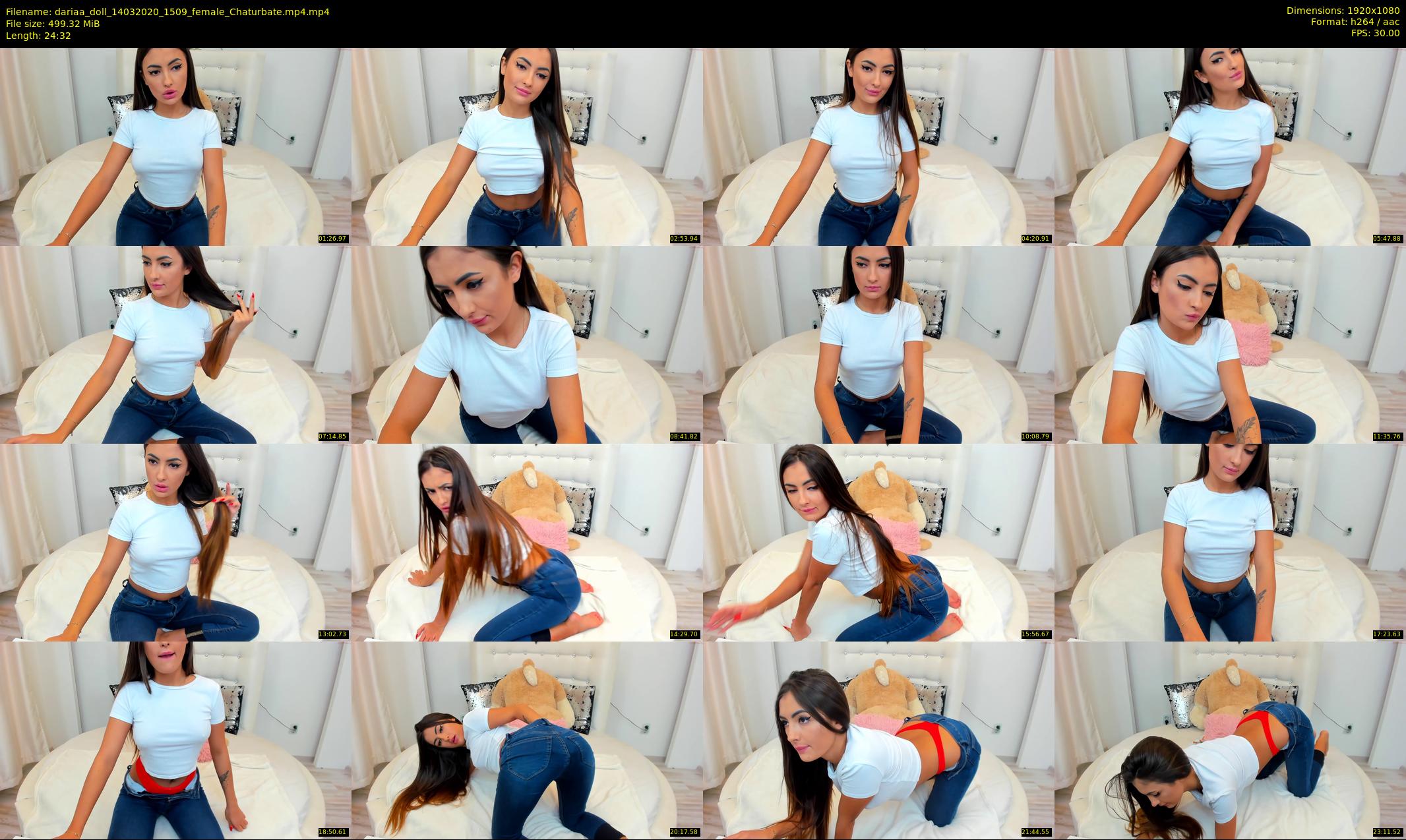 dariaa_doll — 25 minute Chaturbate female cam show recording, 1080p, Mar 14, 2020