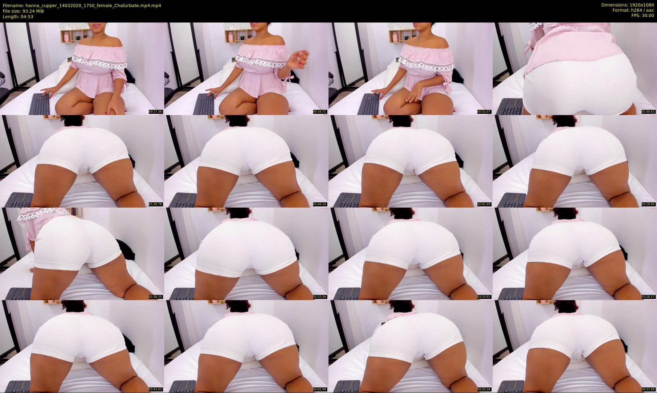hanna_cupper — 5 minute Chaturbate female cam show recording, 1080p, Mar 14, 2020