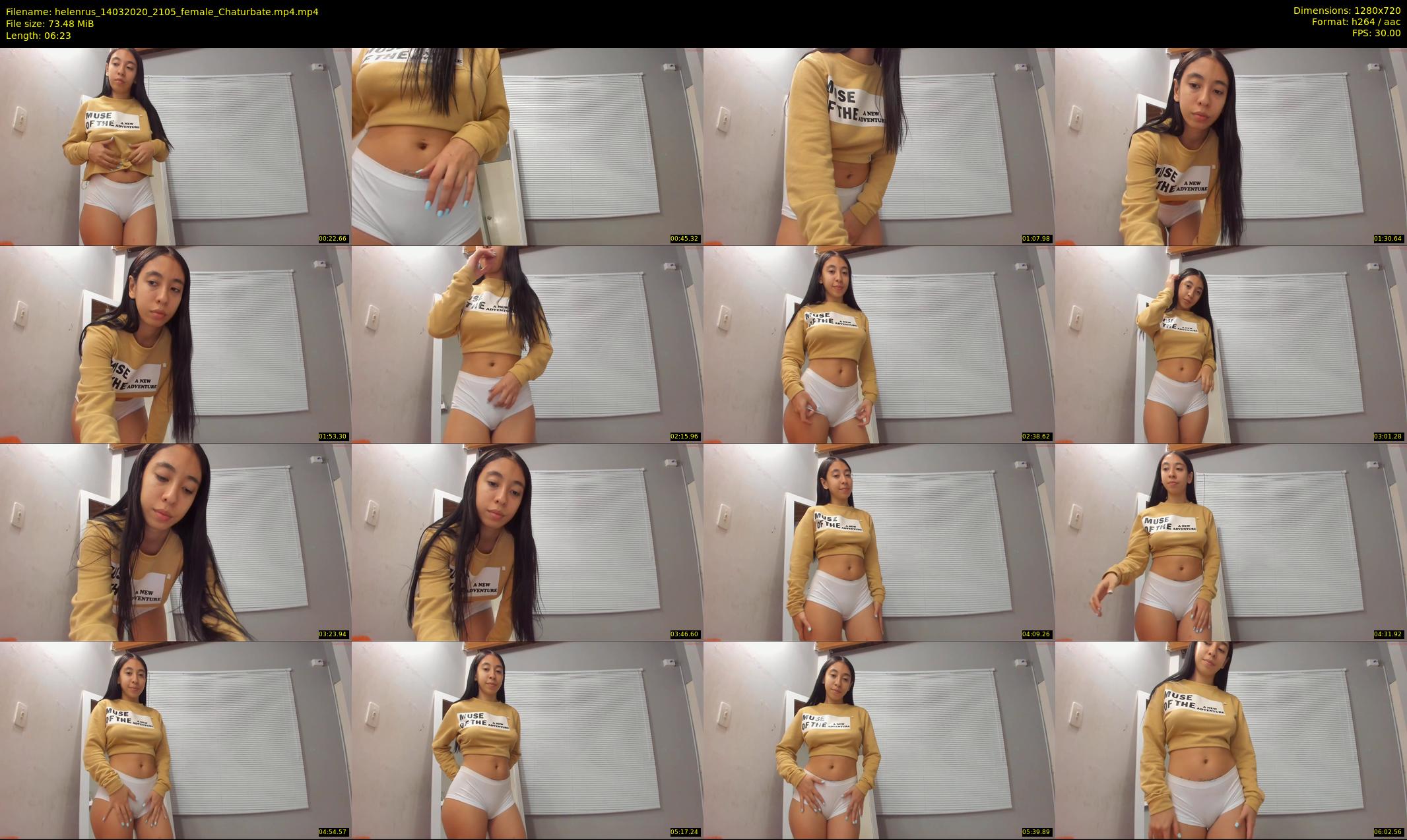 helenrus — 7 minute Chaturbate female cam show recording, 720p, Mar 14, 2020