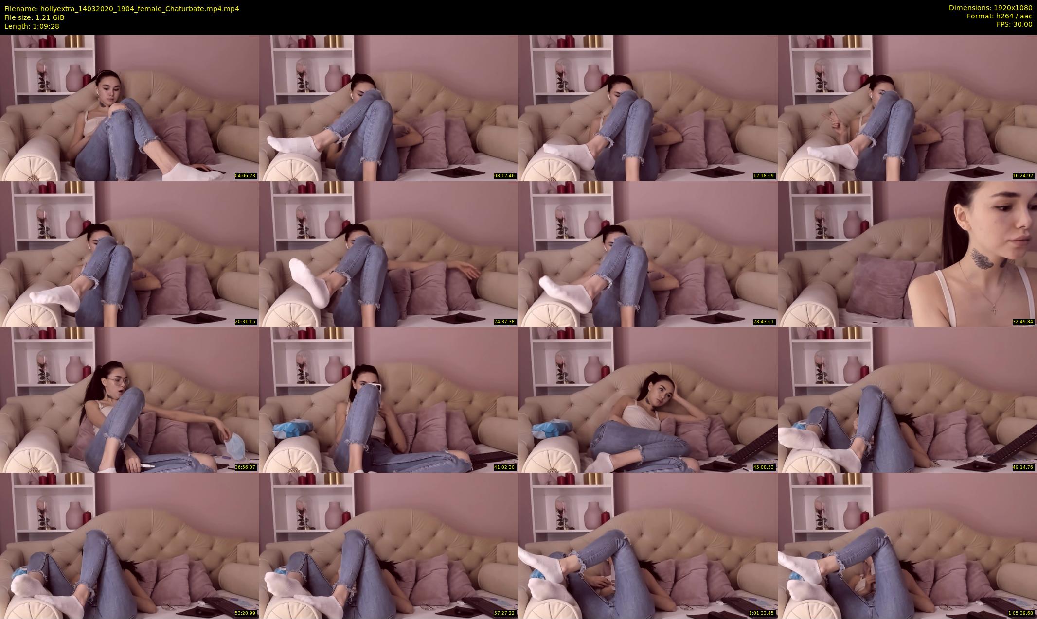 hollyextra — 70 minute Chaturbate female cam show recording, 1080p, Mar 14, 2020