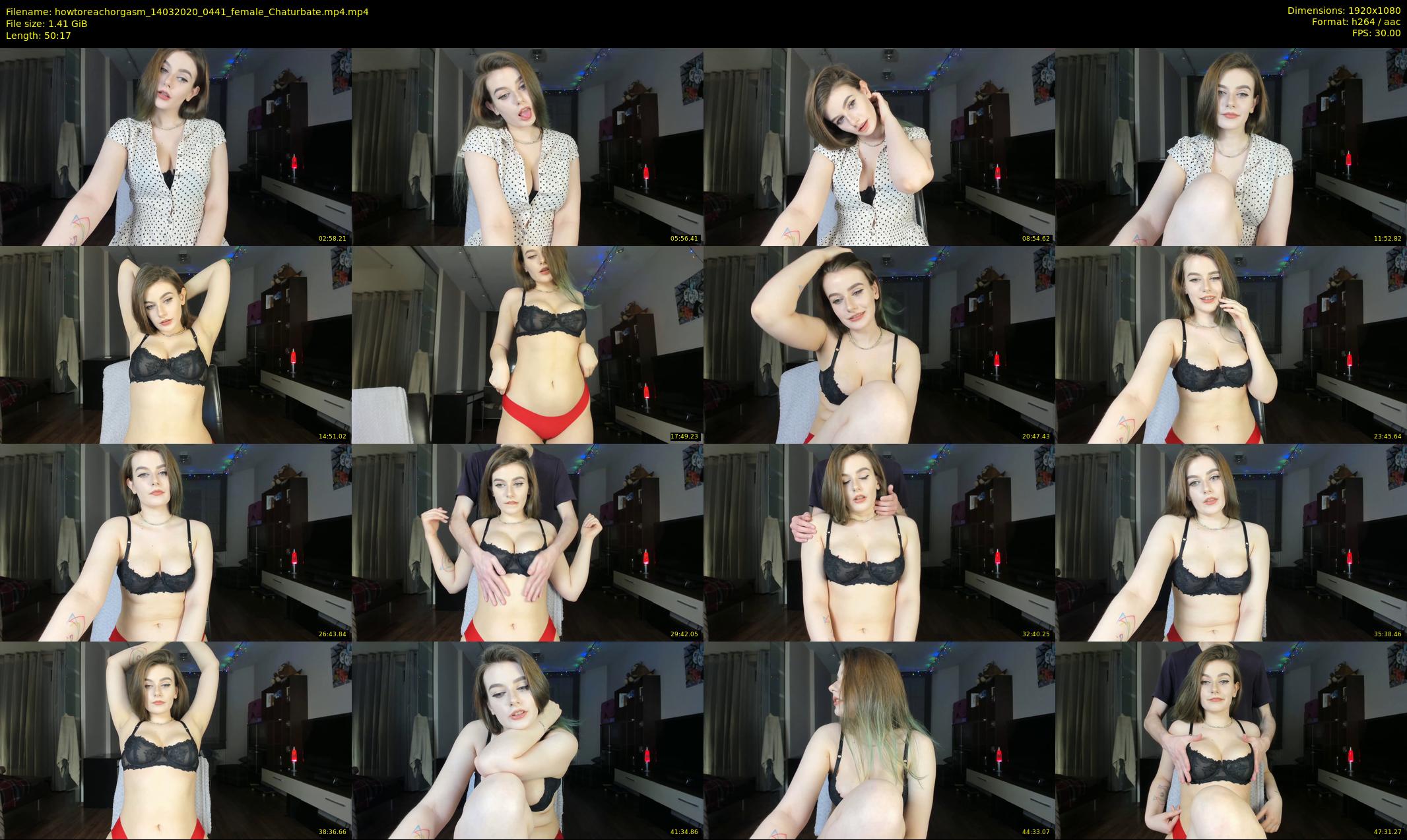 howtoreachorgasm — 51 minute Chaturbate couple cam show recording, 1080p, Mar 14, 2020