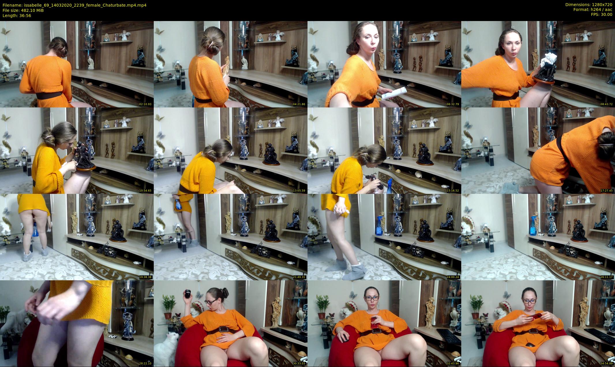 issabelle_69 — 37 minute Chaturbate couple cam show recording, 720p, Mar 14, 2020