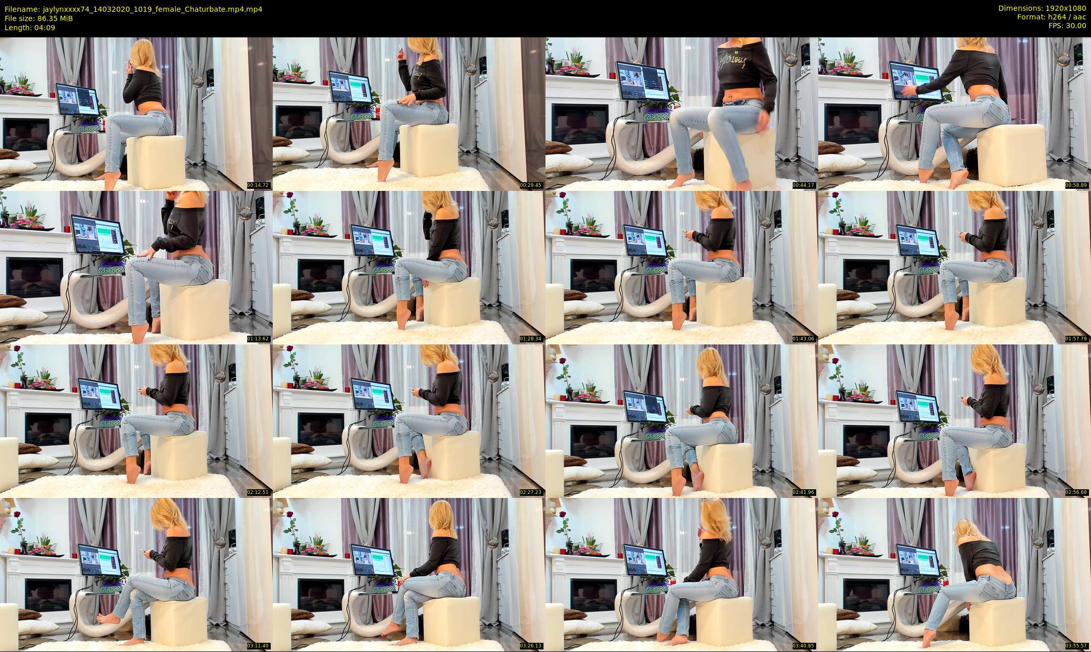 jaylynxxxx74 — 5 minute Chaturbate female cam show recording, 1080p, Mar 14, 2020