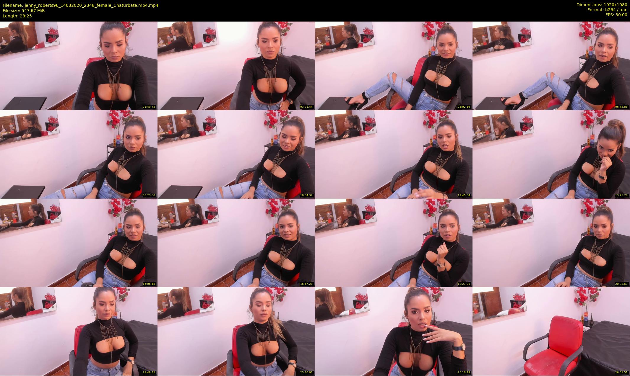 jenny_roberts96 — 29 minute Chaturbate female cam show recording, 1080p, Mar 14, 2020