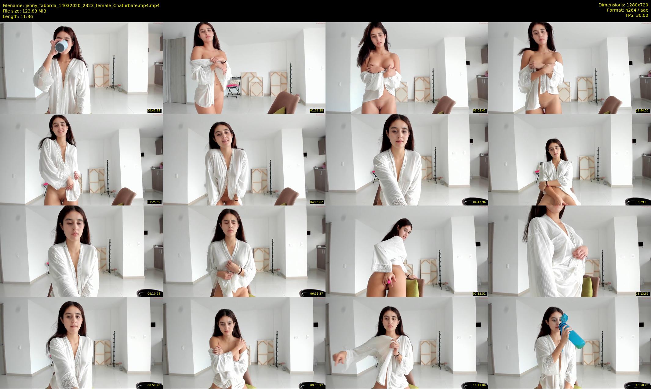jenny_taborda — 12 minute Chaturbate female cam show recording, 720p, Mar 14, 2020