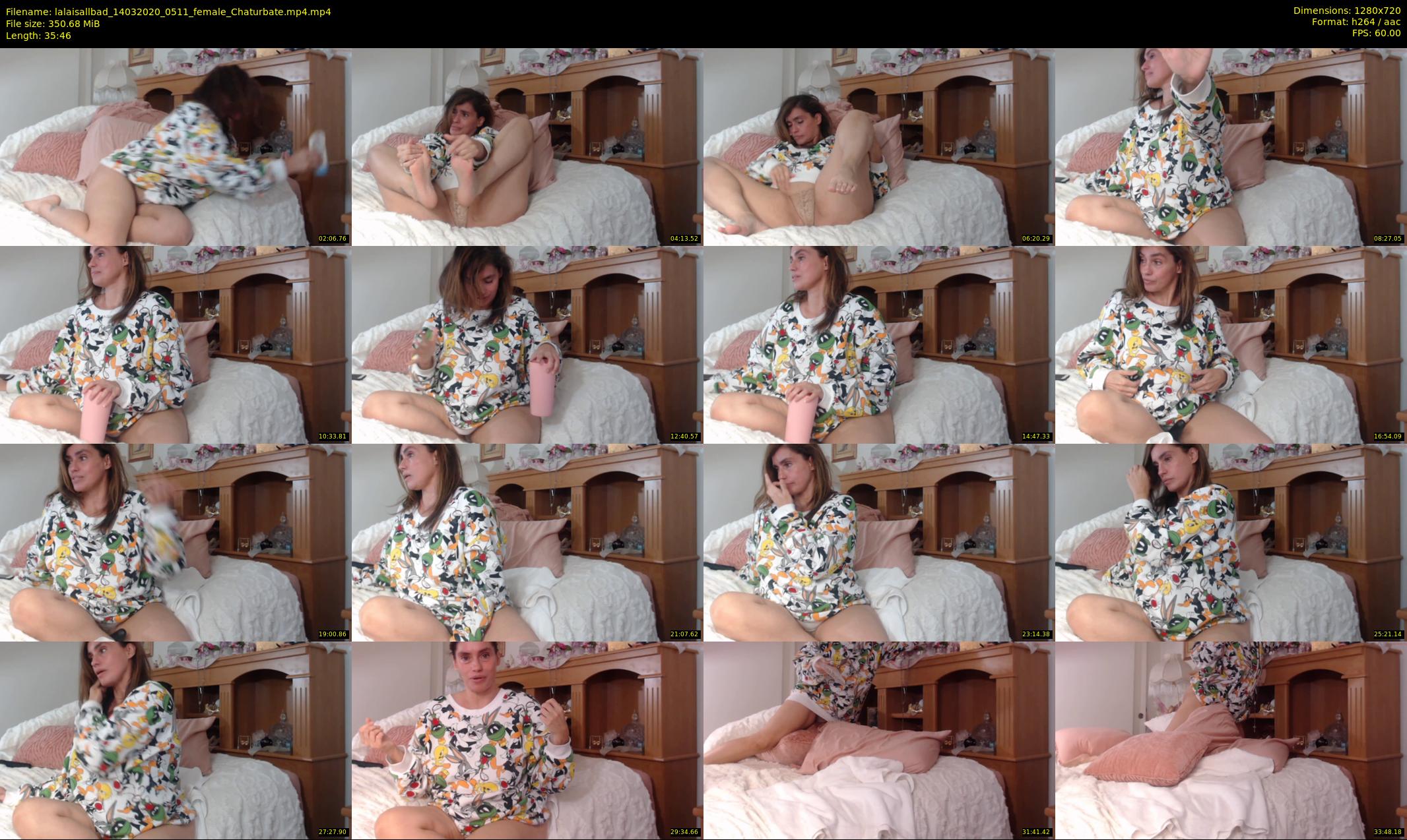 lalaisallbad — 36 minute Chaturbate female cam show recording, 720p, Mar 14, 2020