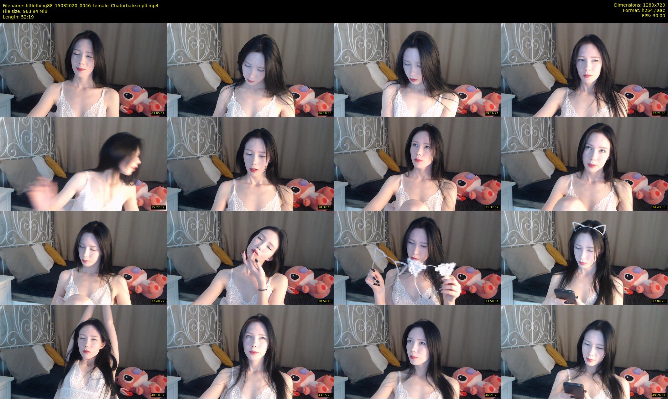 littlething88 — 53 minute Chaturbate female cam show recording, 720p, Mar 15, 2020