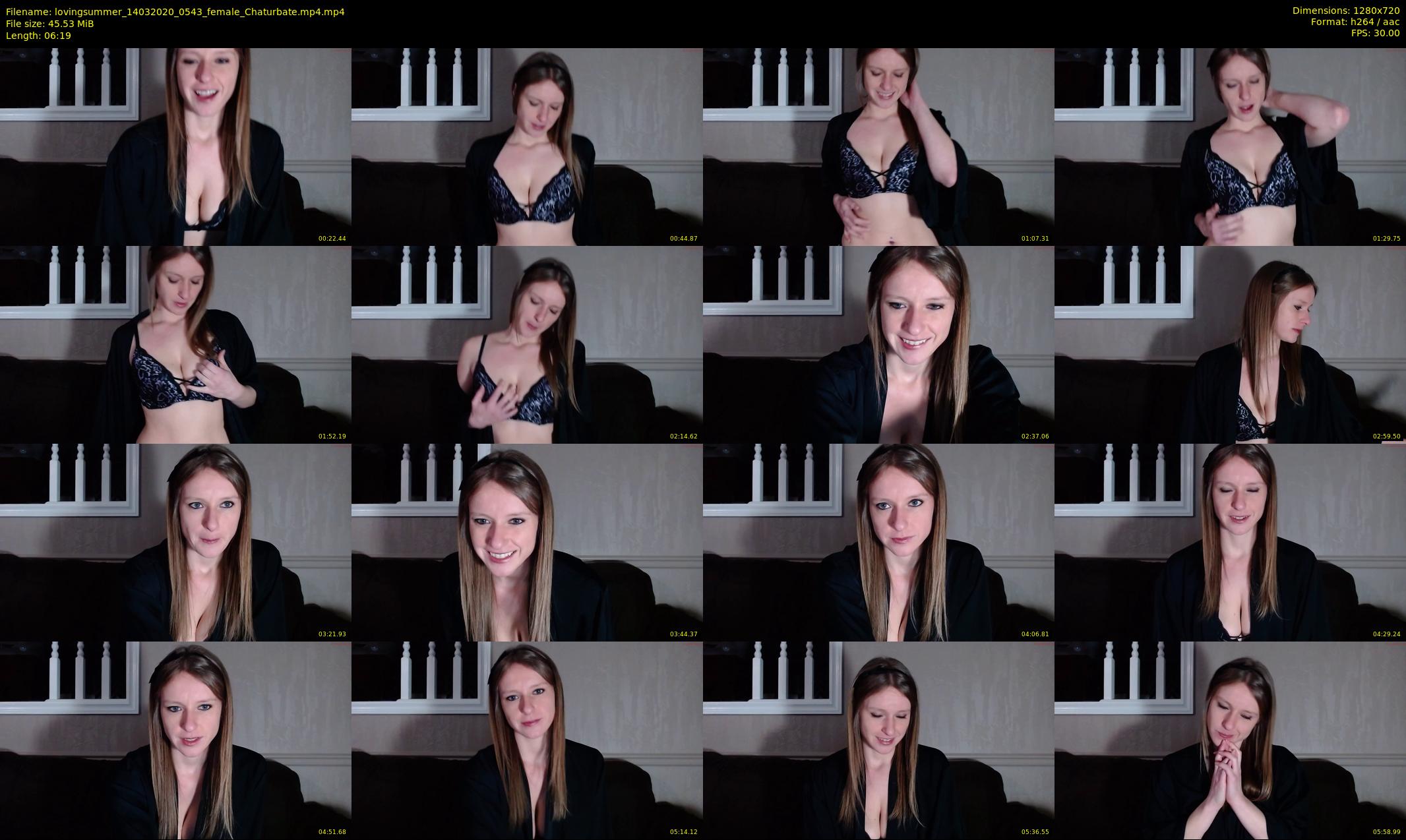 lovingsummer — 7 minute Chaturbate female cam show recording, 720p, Mar 14, 2020