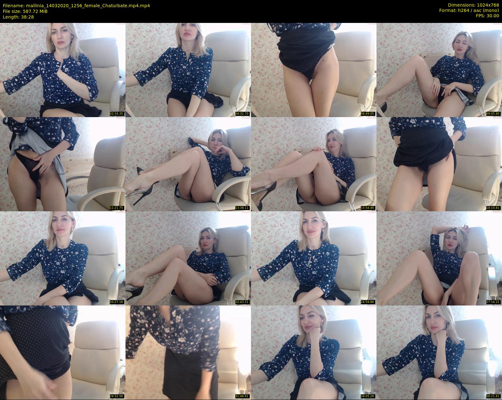mallinia — 39 minute Chaturbate female cam show recording, 720p, Mar 14, 2020