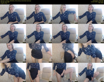 mallinia — 3 minute Chaturbate female cam show recording, 720p, Mar 14, 2020