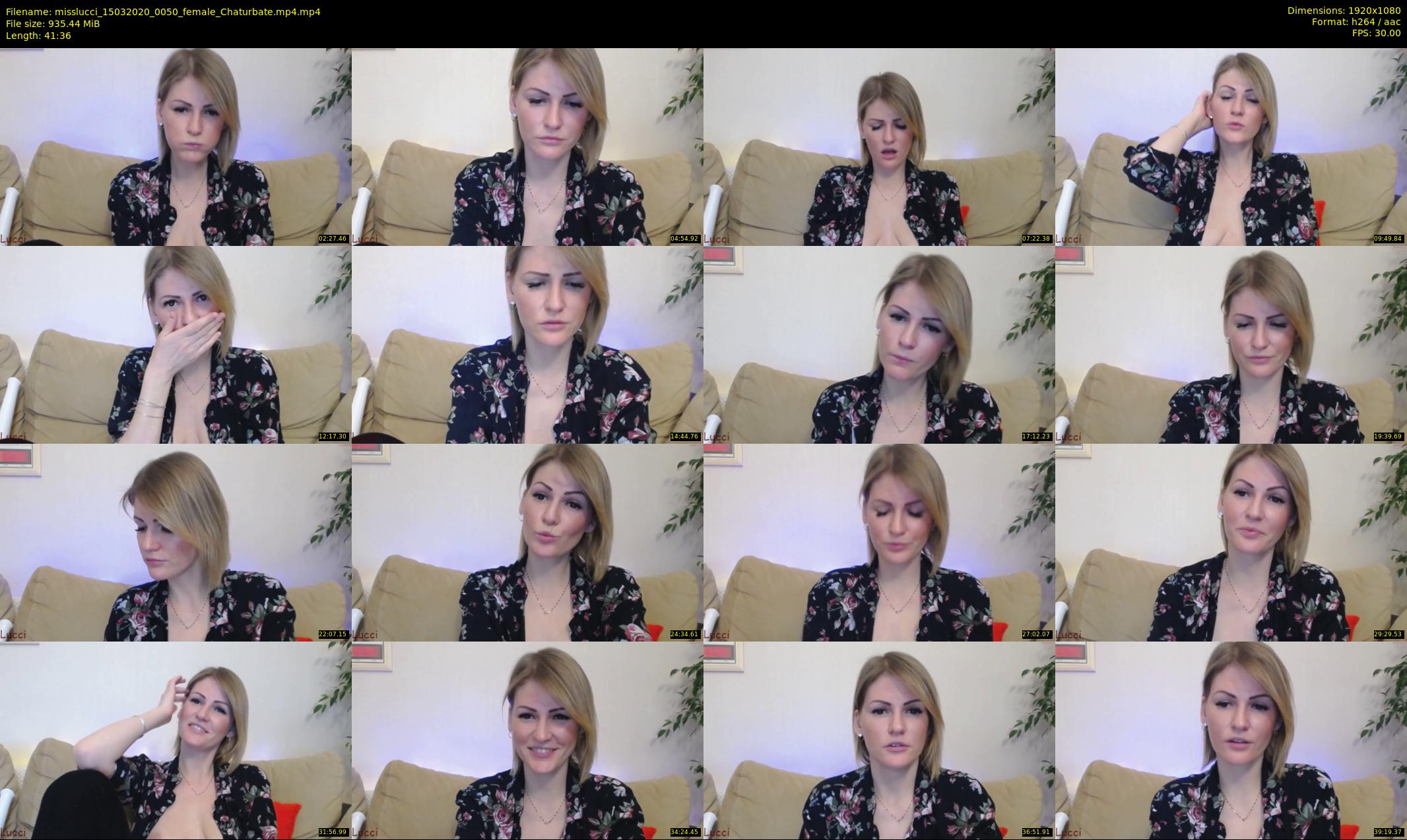 misslucci — 42 minute Chaturbate female cam show recording, 1080p, Mar 15, 2020