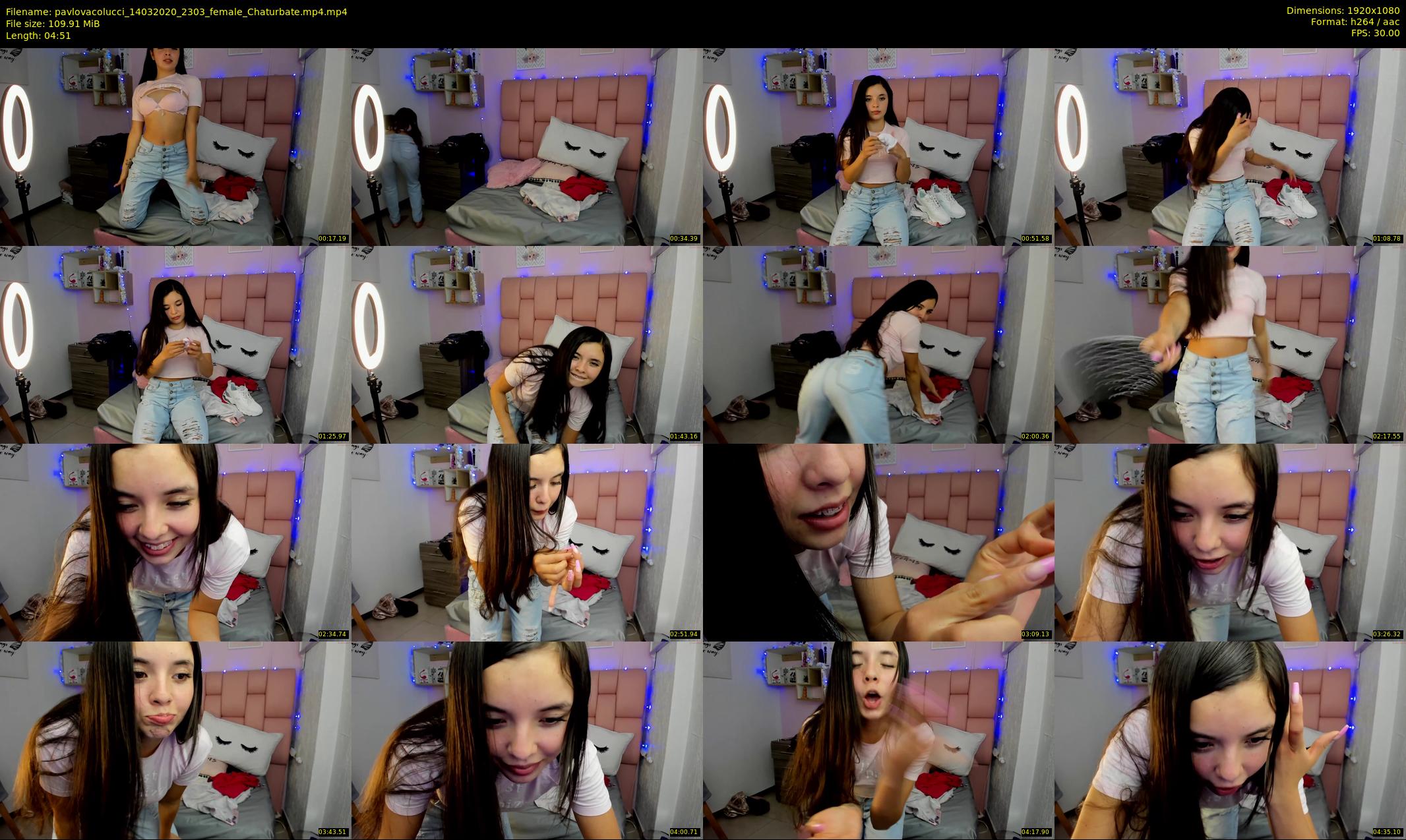 pavlovacolucci — 5 minute Chaturbate female cam show recording, 1080p, Mar 14, 2020