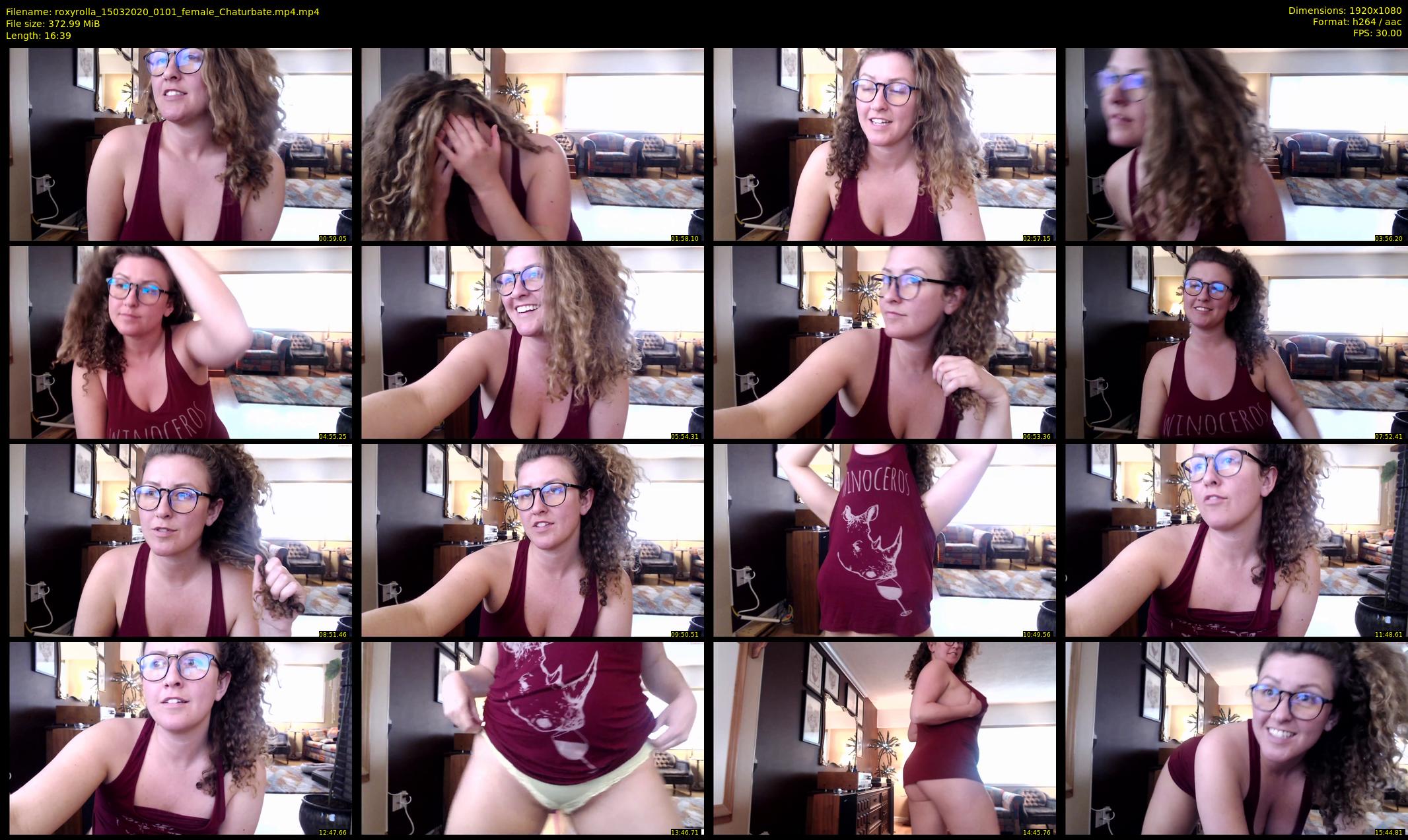 roxyrolla — 17 minute Chaturbate female cam show recording, 1080p, Mar 15, 2020