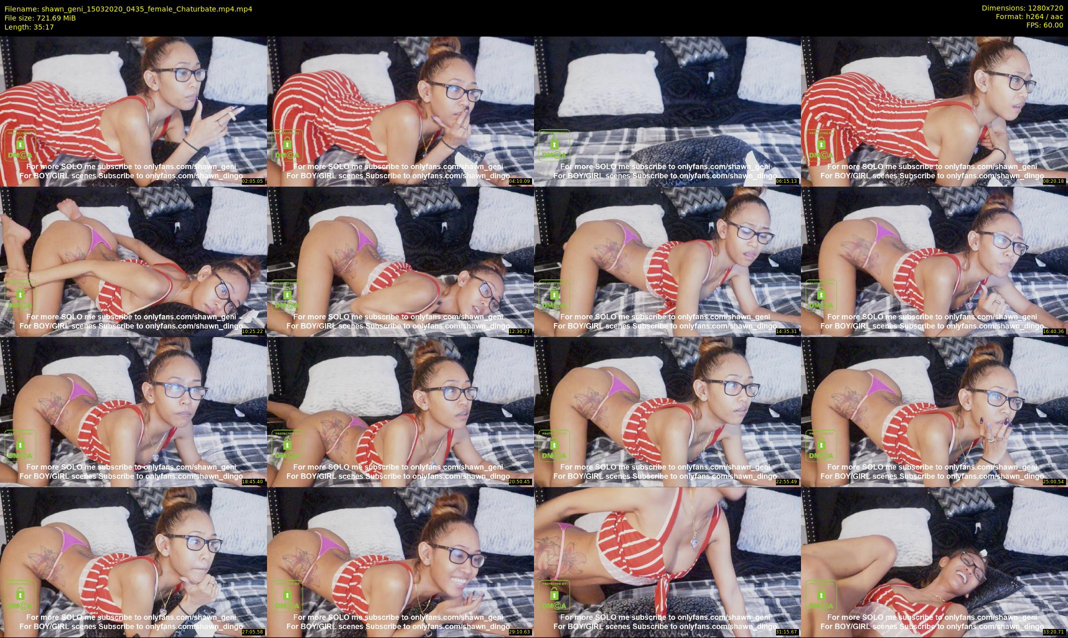 shawn_geni — 36 minute Chaturbate couple cam show recording, 720p, Mar 15, 2020