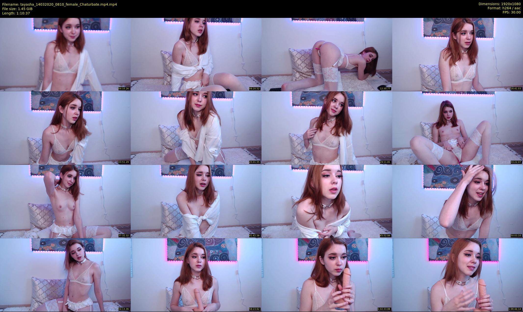 tayasha — 71 minute Chaturbate female cam show recording, 1080p, Mar 14, 2020