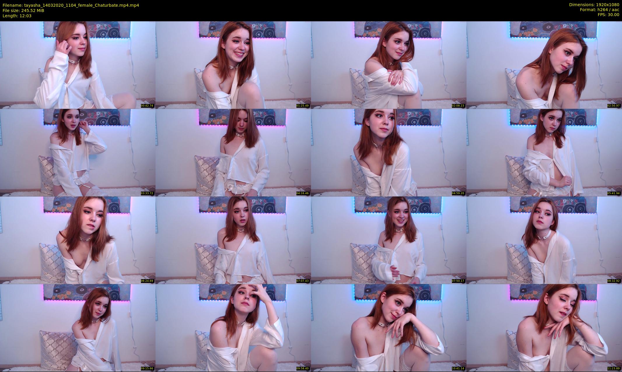 tayasha — 13 minute Chaturbate female cam show recording, 1080p, Mar 14, 2020