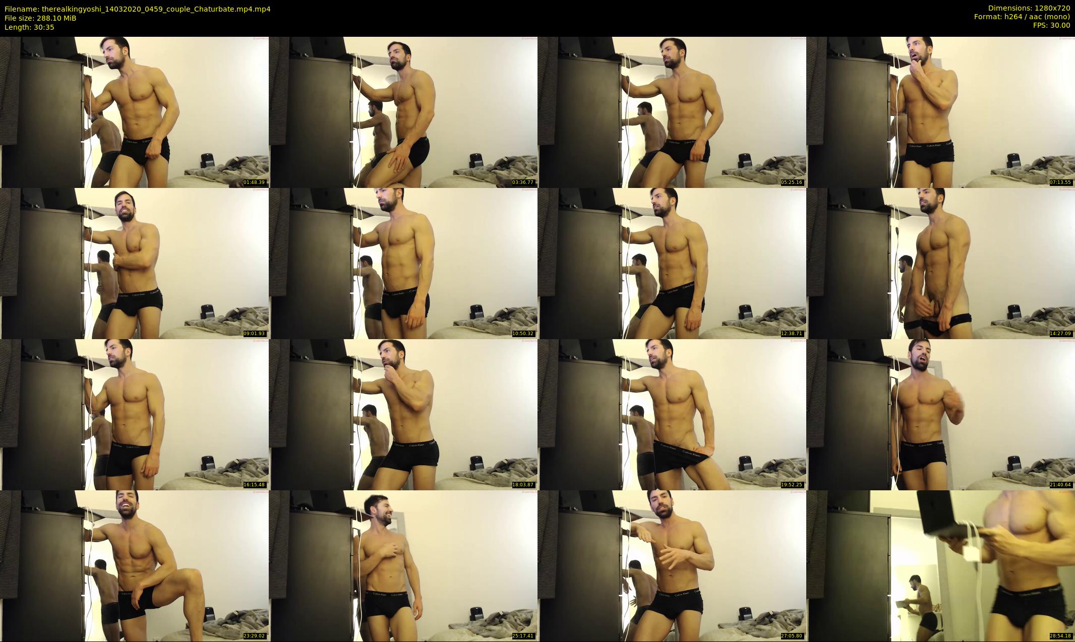 therealkingyoshi — 31 minute Chaturbate male cam show recording, 720p, Mar 14, 2020