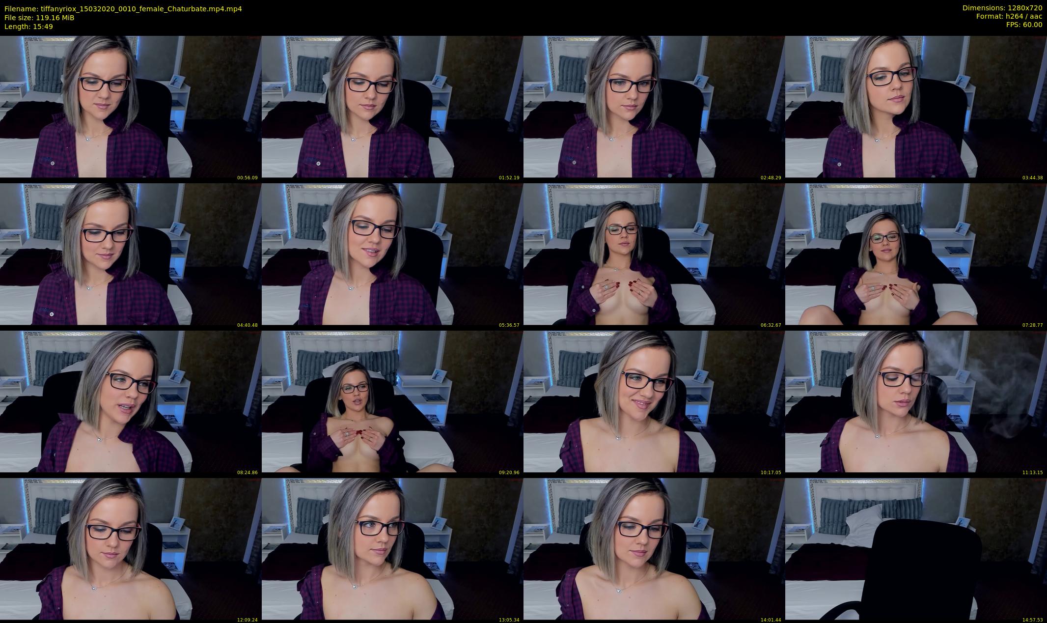 tiffanyriox — 16 minute Chaturbate female cam show recording, 720p, Mar 15, 2020