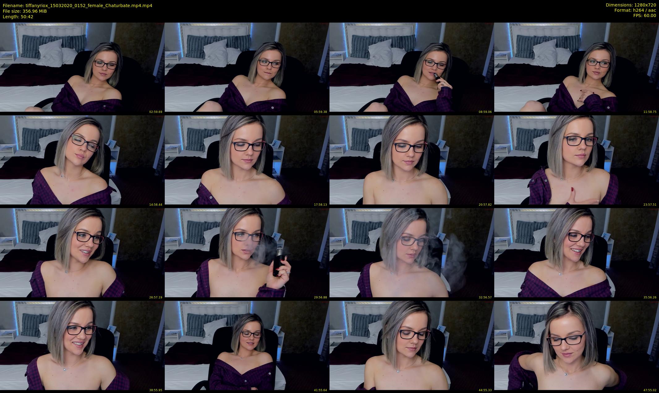 tiffanyriox — 51 minute Chaturbate female cam show recording, 720p, Mar 15, 2020