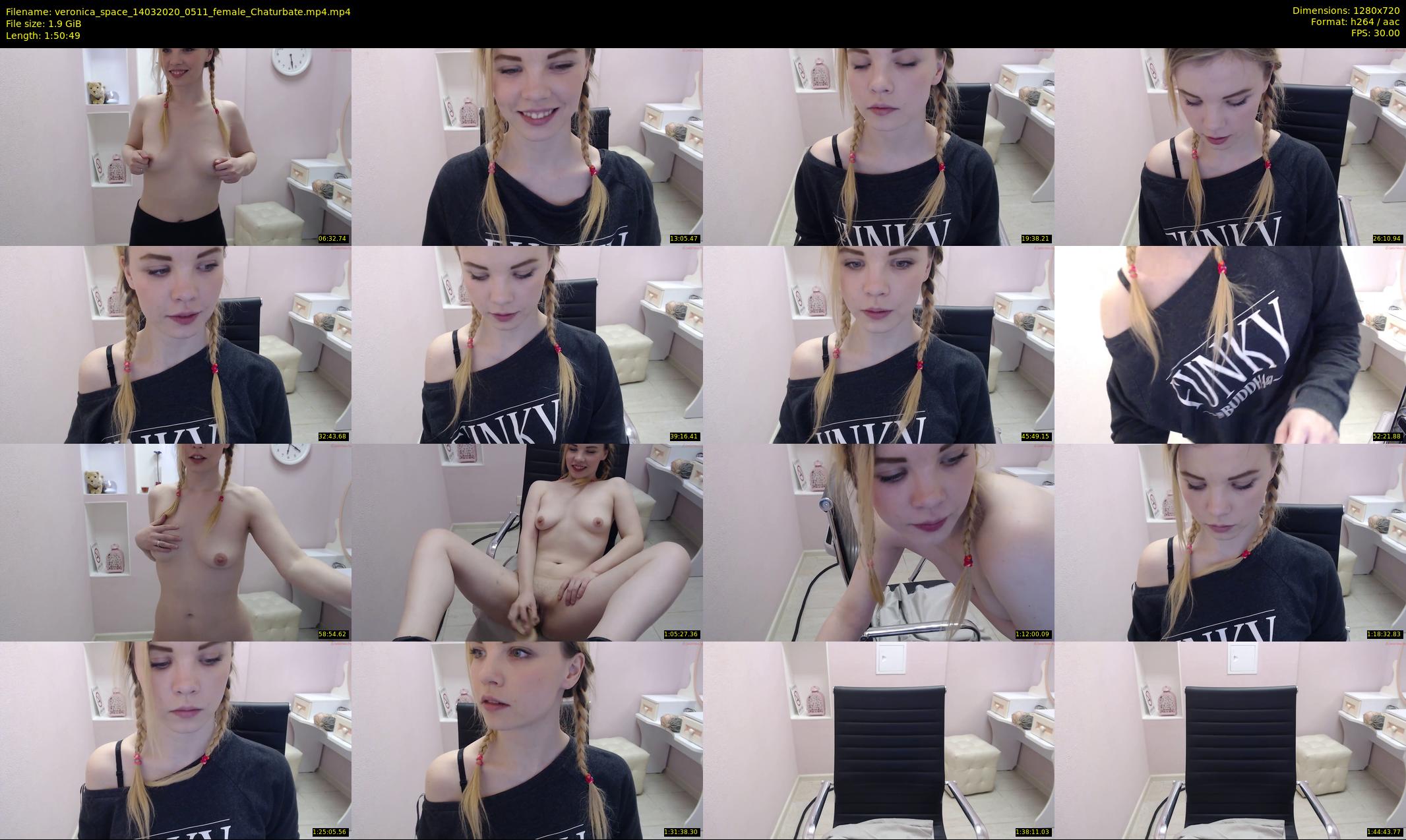 veronica_space — 111 minute Chaturbate female cam show recording, 720p, Mar 14, 2020