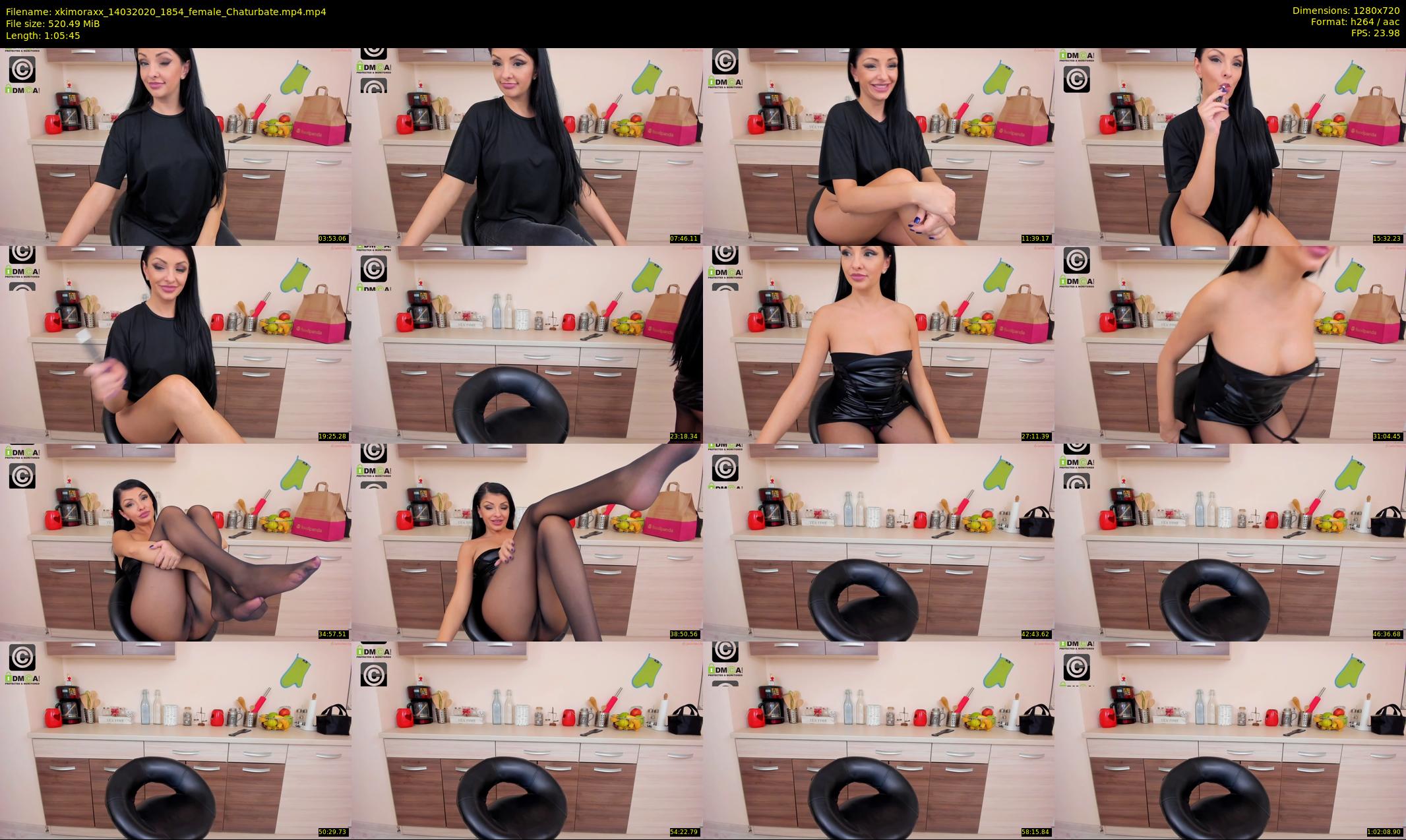 xkimoraxx — 66 minute Chaturbate female cam show recording, 720p, Mar 14, 2020