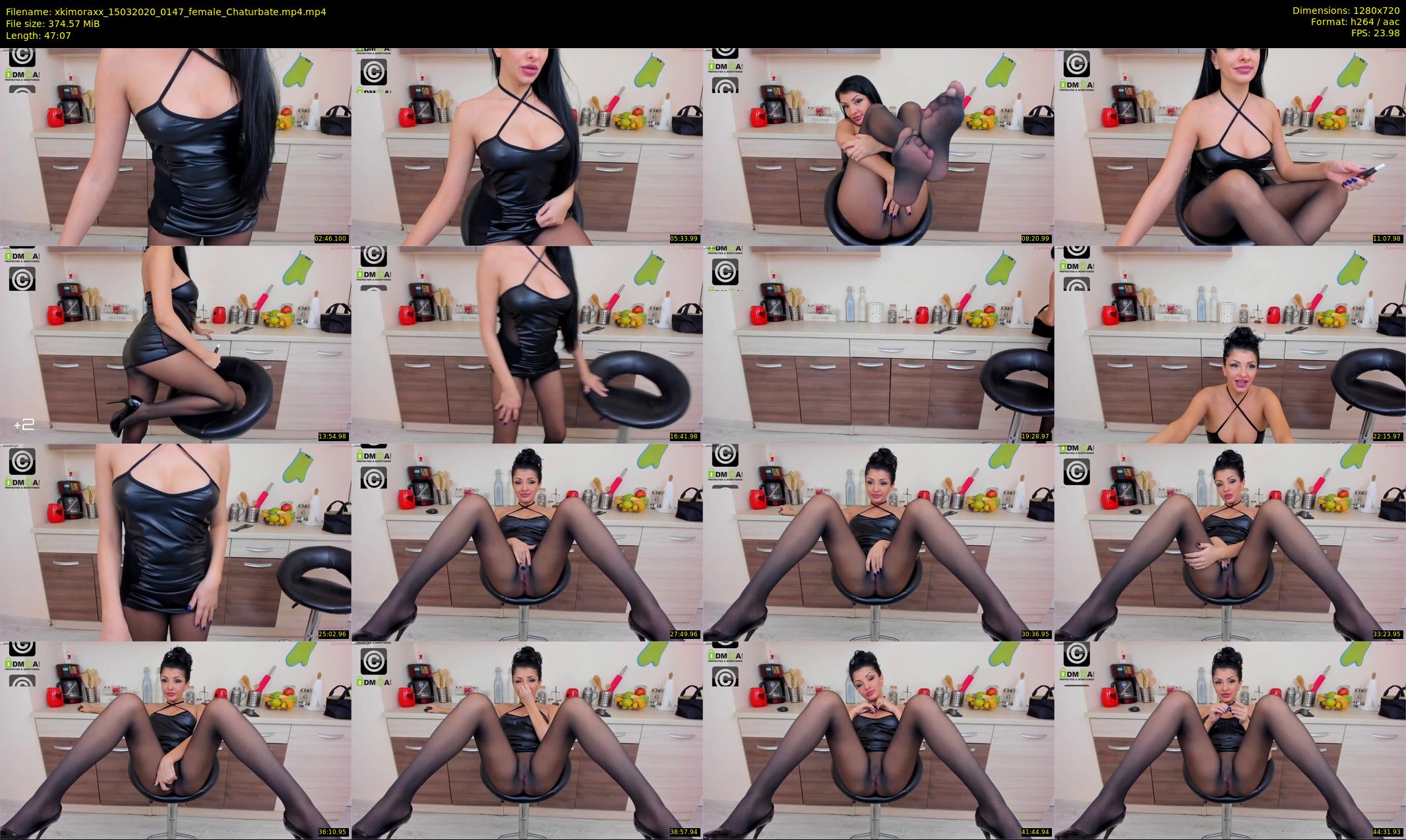 xkimoraxx — 48 minute Chaturbate female cam show recording, 720p, Mar 15, 2020