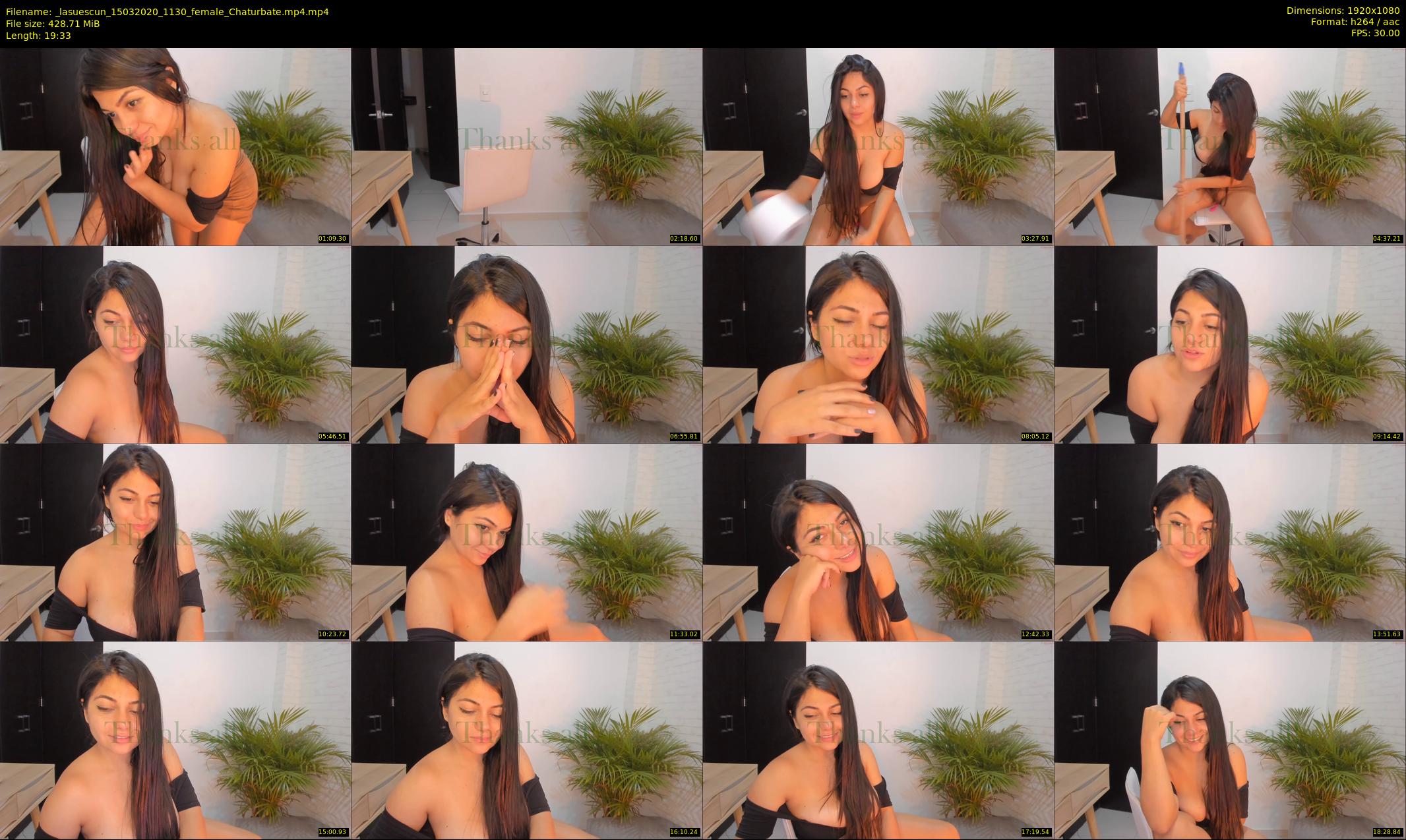 _lasuescun — 20 minute Chaturbate female cam show recording, 1080p, Mar 15, 2020