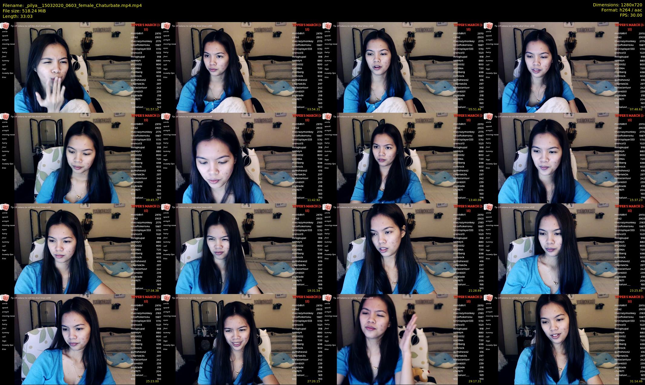 _pilya_ — 34 minute Chaturbate female cam show recording, 720p, Mar 15, 2020