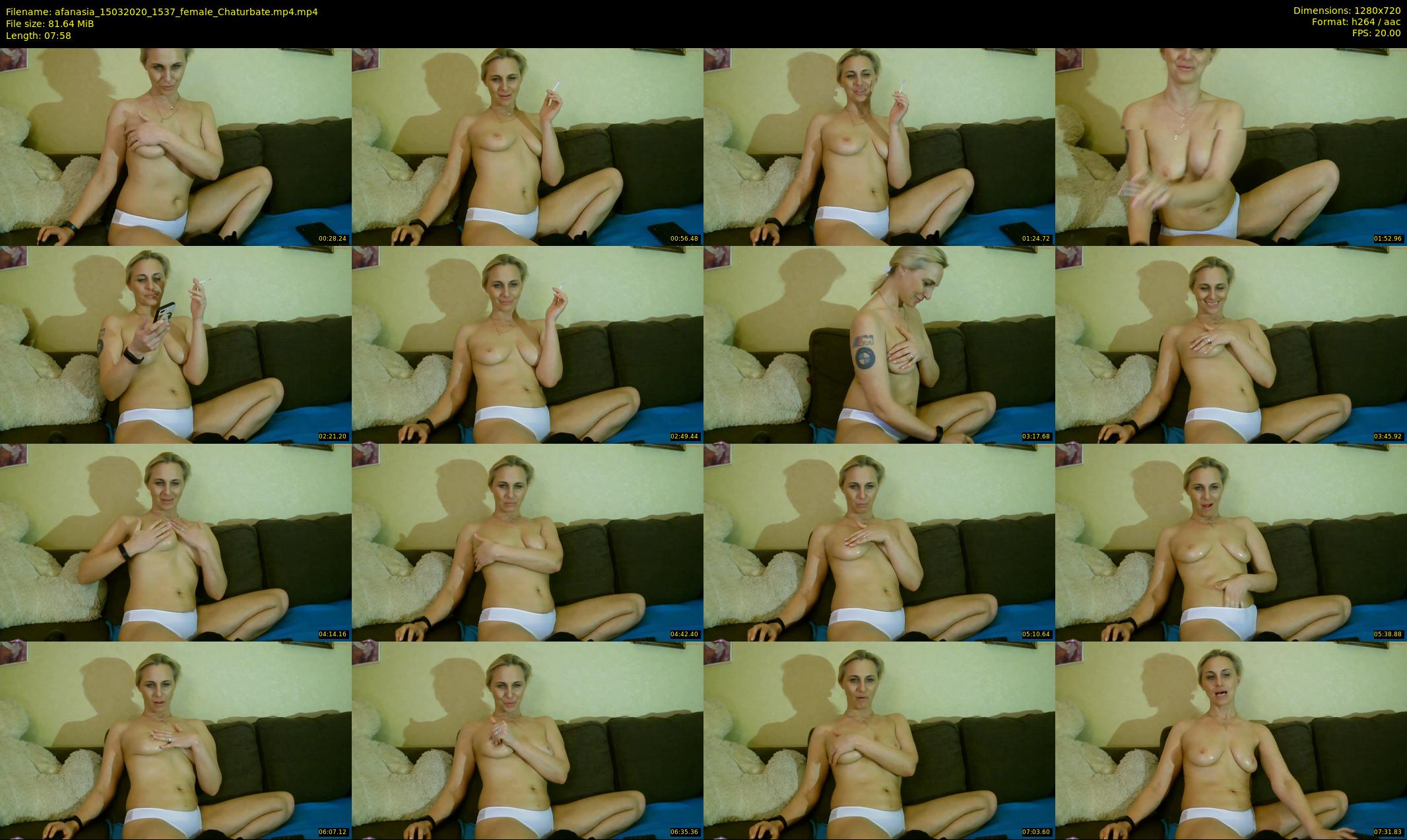 afanasia — 8 minute Chaturbate female cam show recording, 720p, Mar 15, 2020