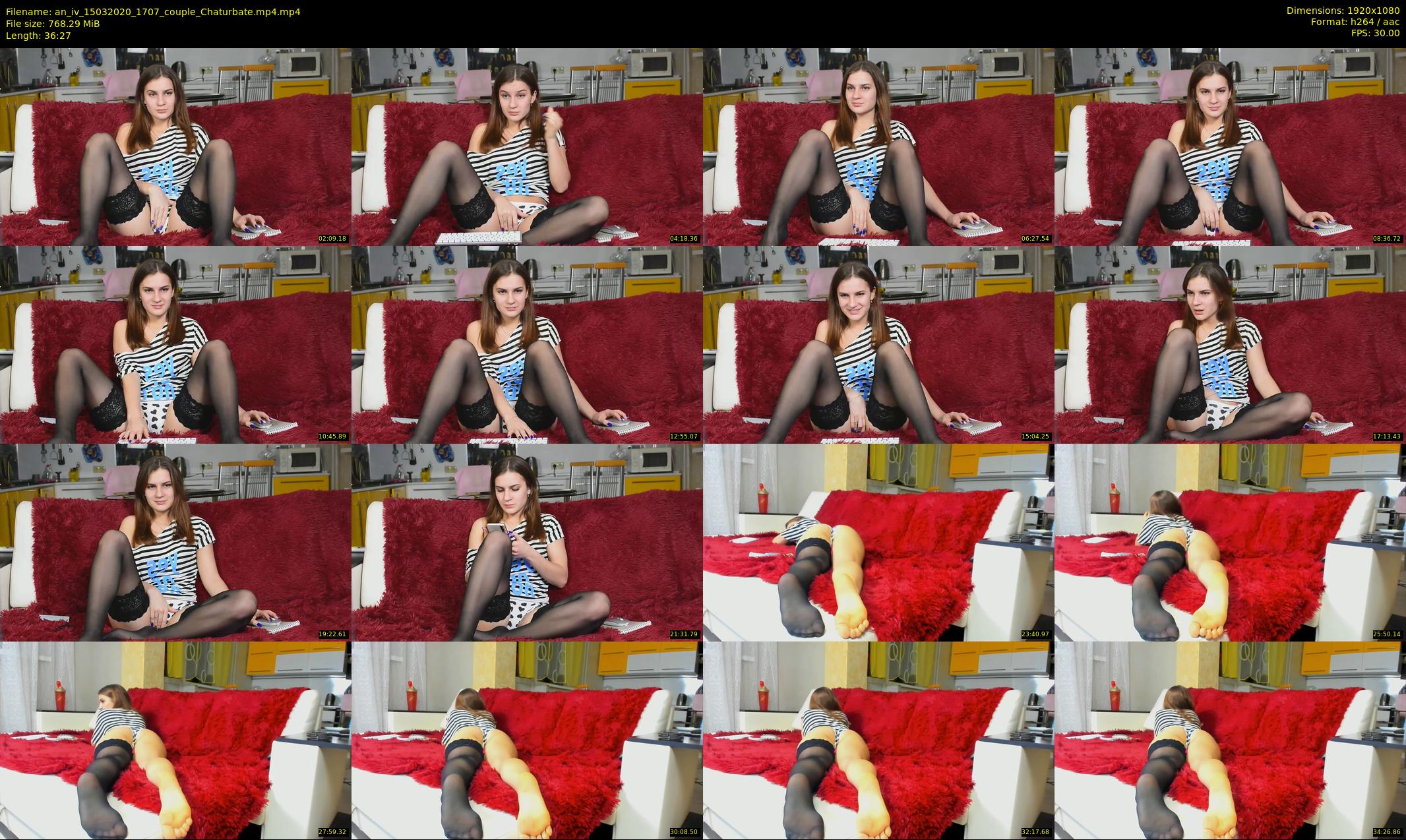 an_iv — 37 minute Chaturbate female cam show recording, 1080p, Mar 15, 2020