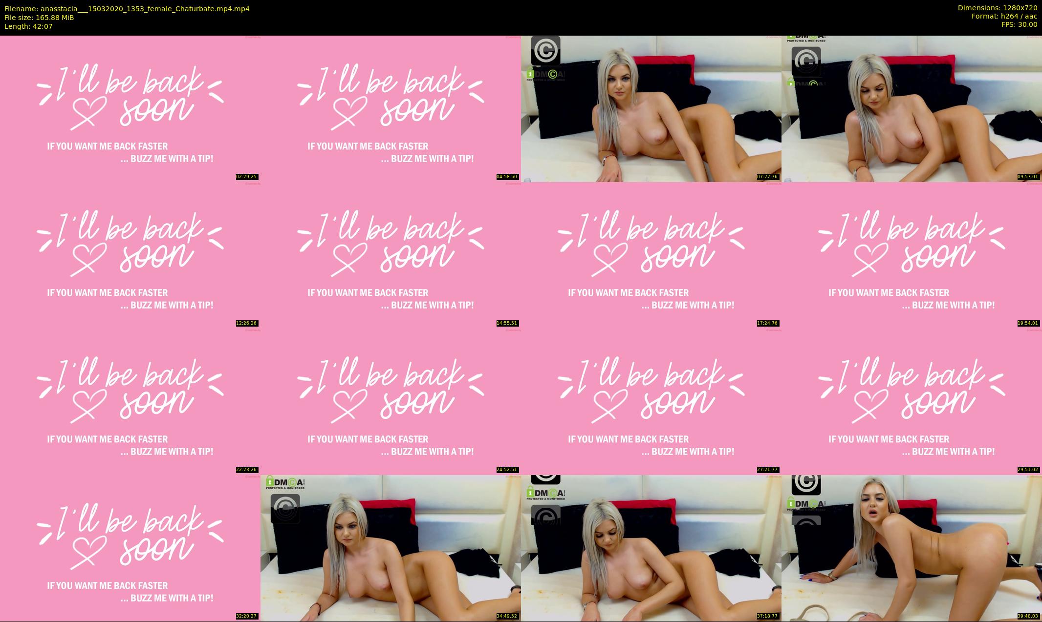 anasstacia__ — 43 minute Chaturbate female cam show recording, 720p, Mar 15, 2020