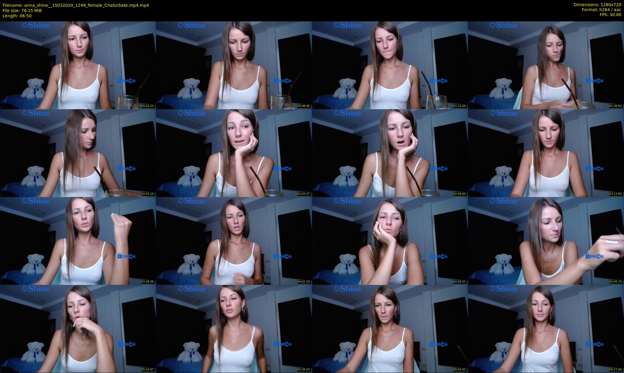 anna_shine_ — 7 minute Chaturbate female cam show recording, 720p, Mar 15, 2020