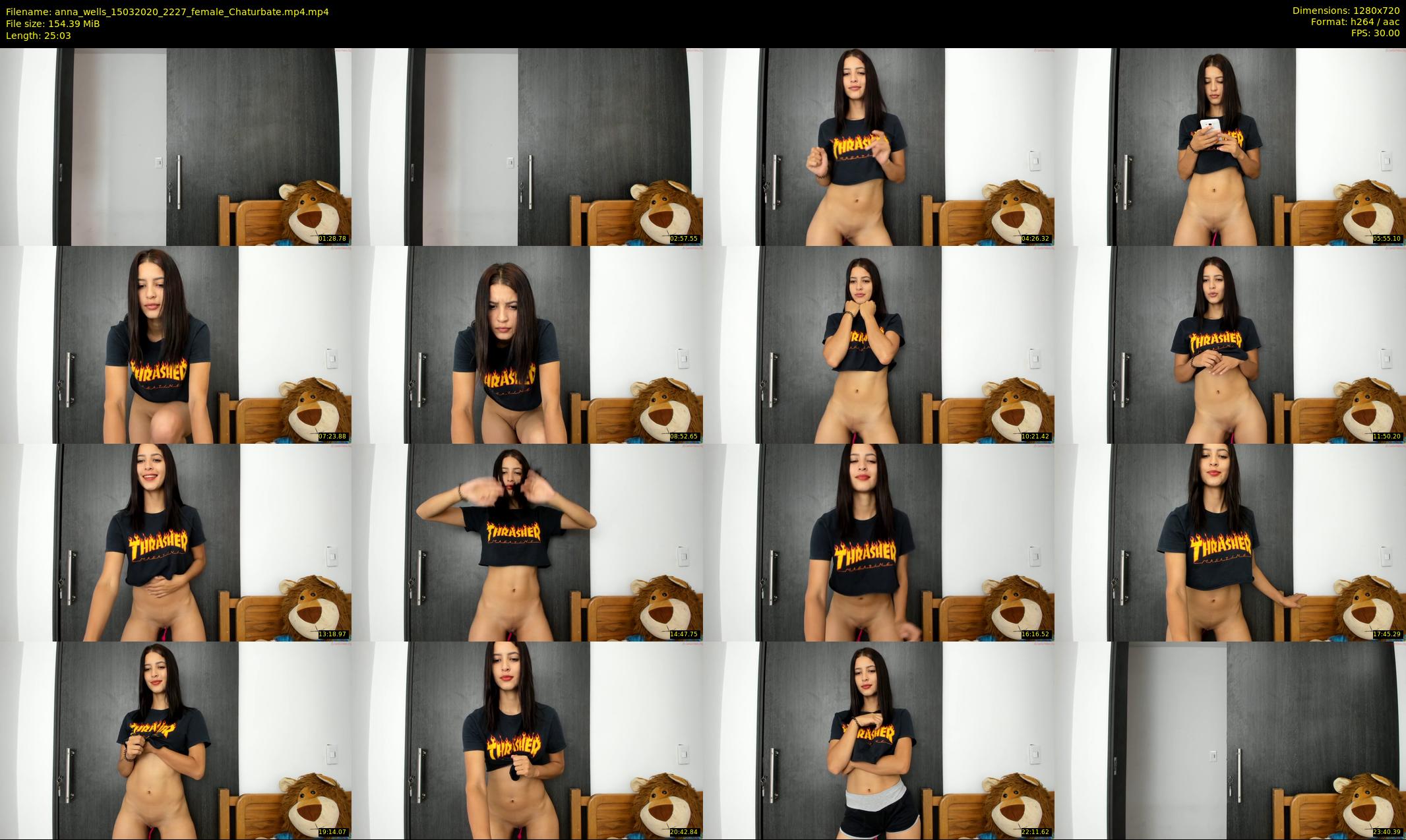 anna_wells — 26 minute Chaturbate female cam show recording, 720p, Mar 15, 2020