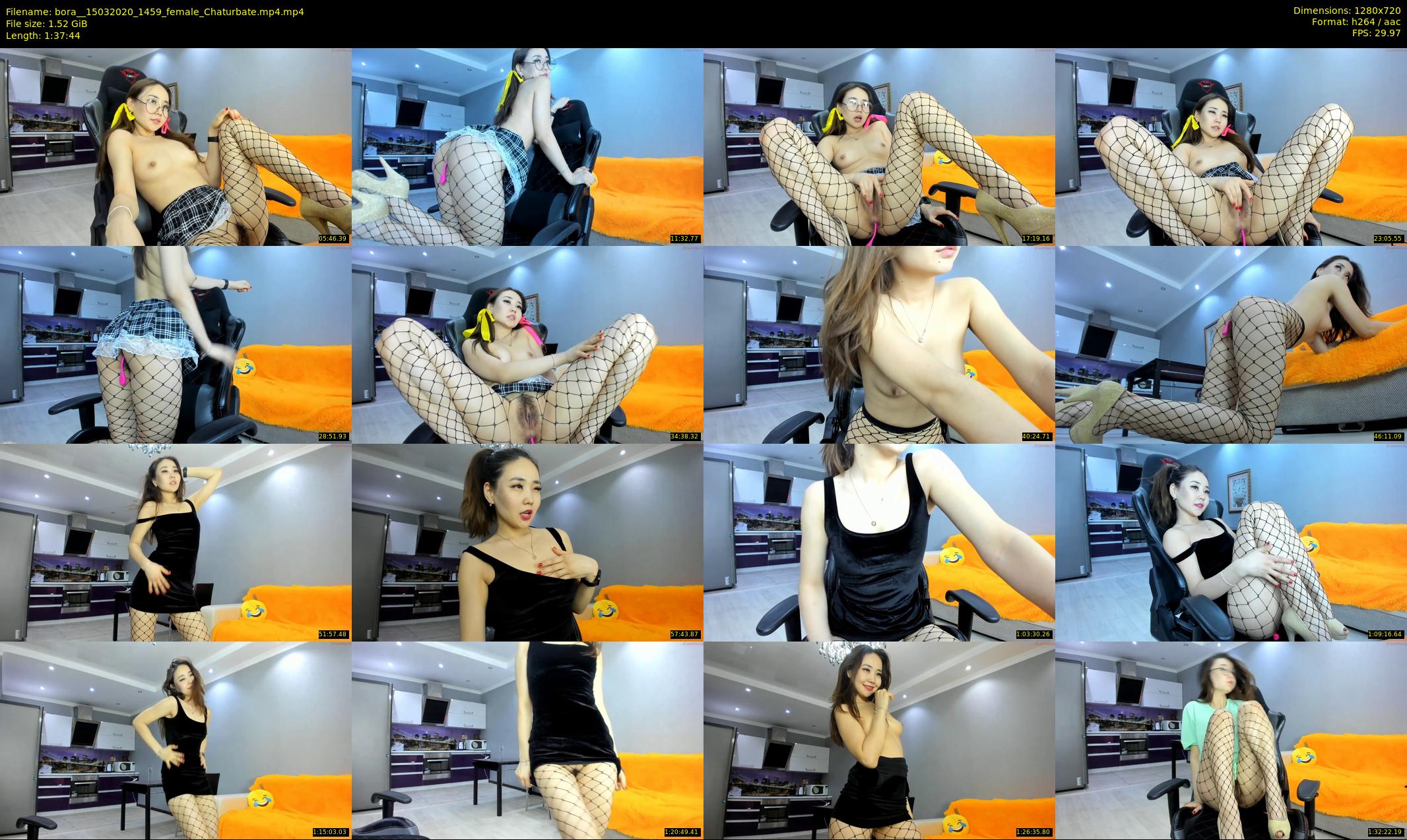 bora_ — 98 minute Chaturbate female cam show recording, 720p, Mar 15, 2020