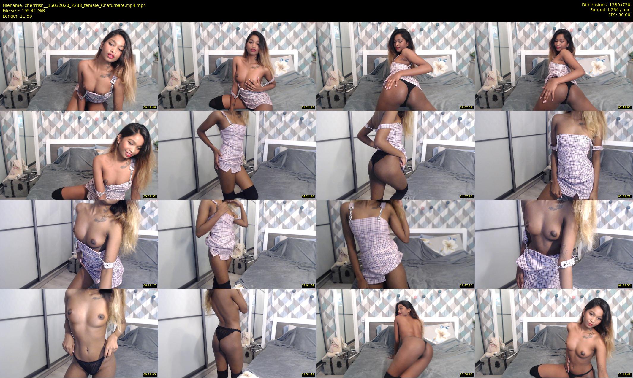 cherrrish_ — 12 minute Chaturbate female cam show recording, 720p, Mar 15, 2020