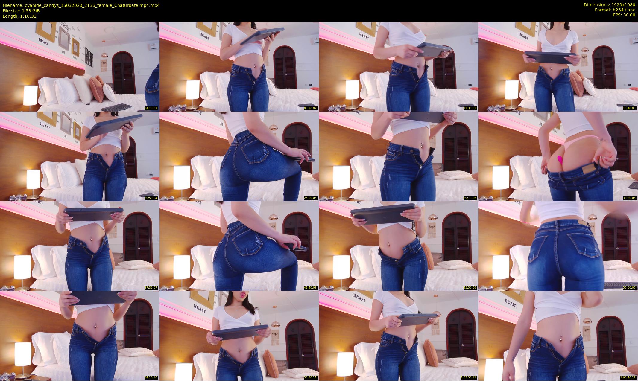 cyanide_candys — 71 minute Chaturbate female cam show recording, 1080p, Mar 15, 2020