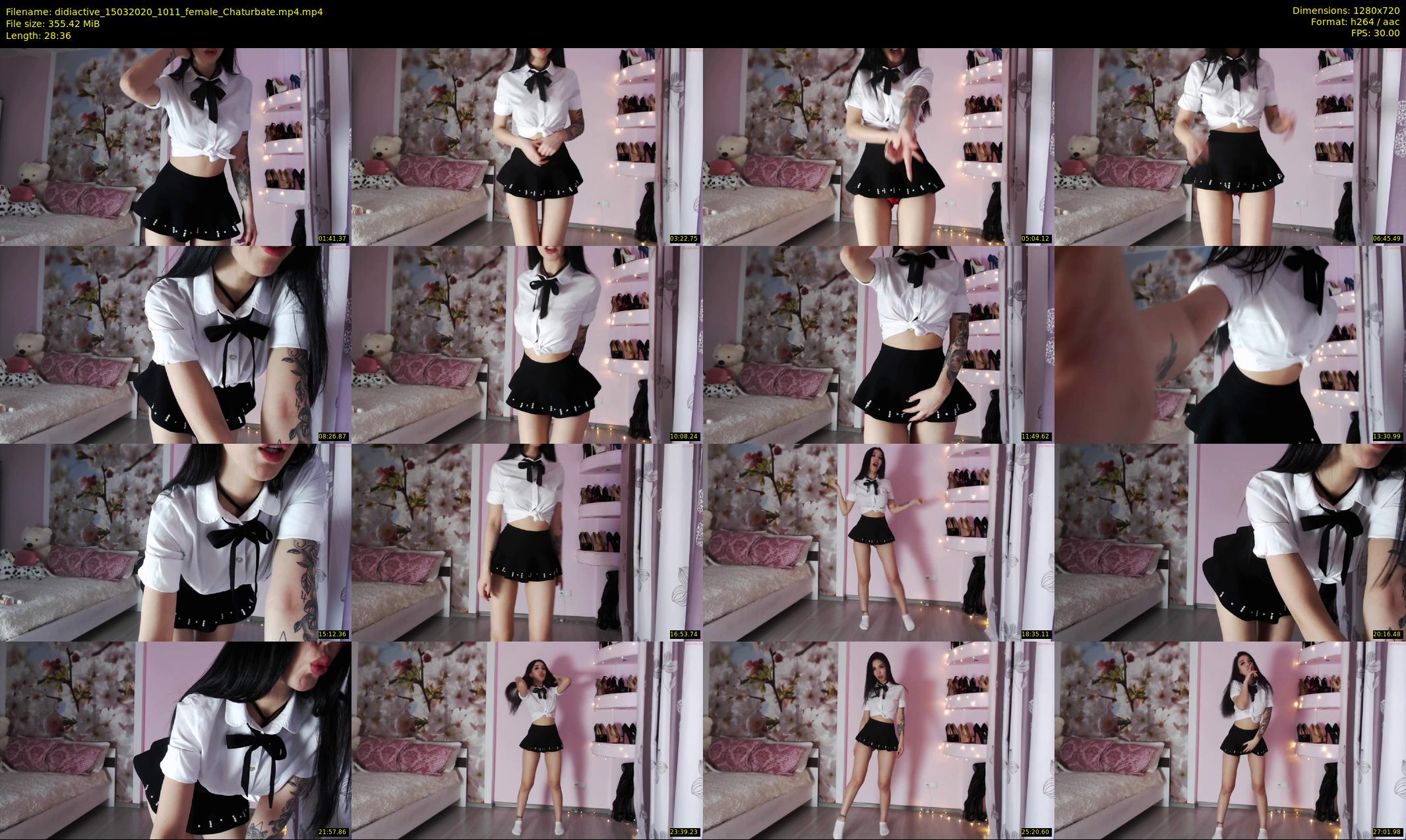 didiactive — 29 minute Chaturbate female cam show recording, 720p, Mar 15, 2020