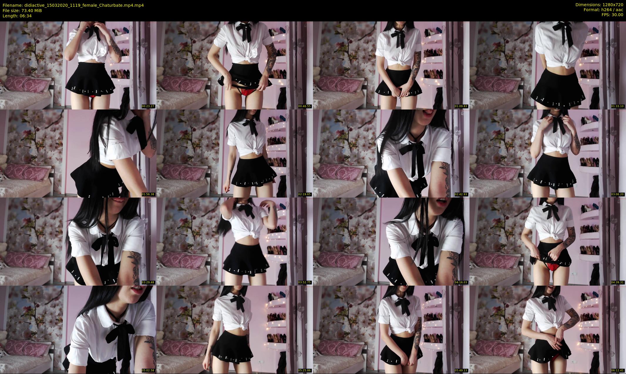 didiactive — 7 minute Chaturbate female cam show recording, 720p, Mar 15, 2020