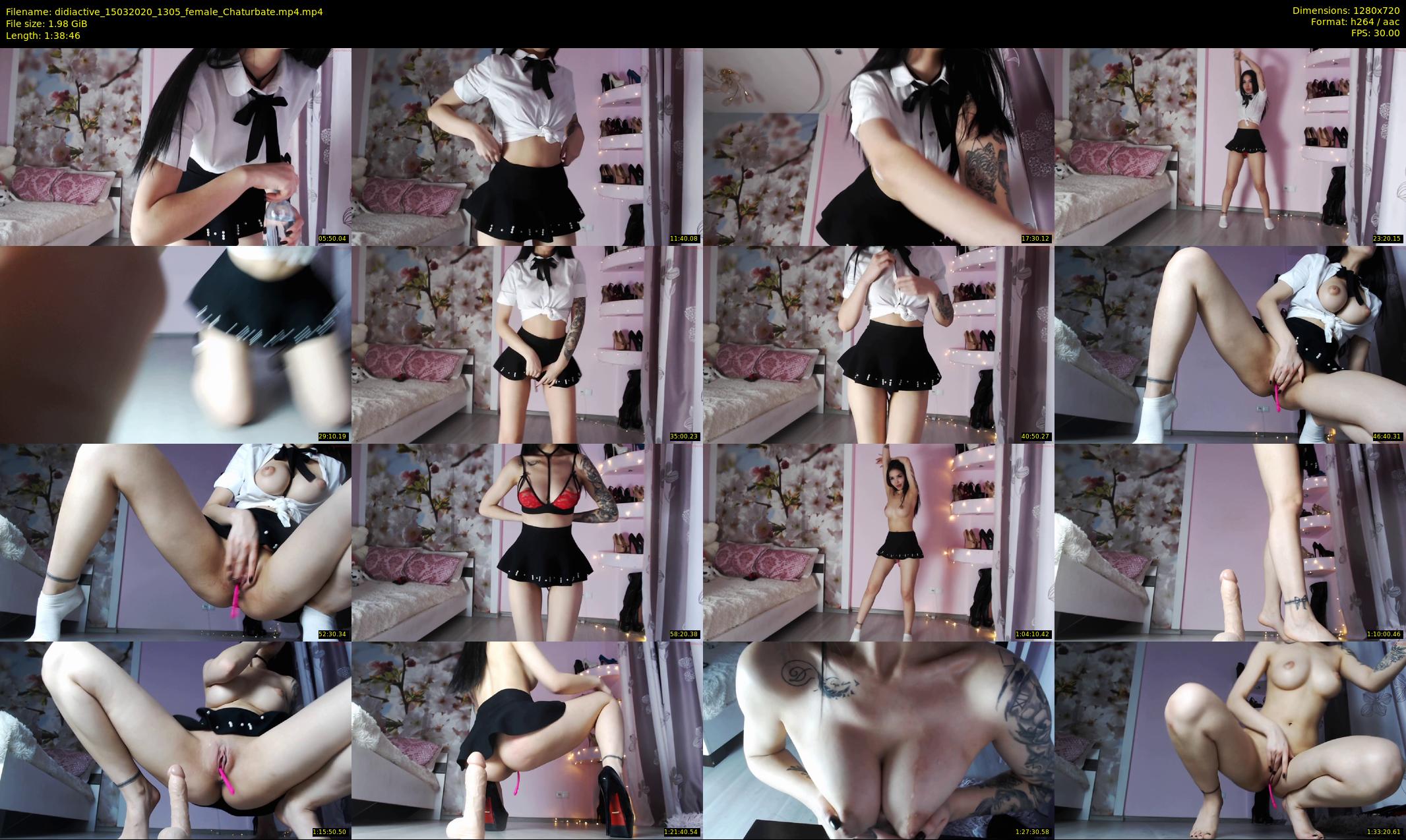 didiactive — 99 minute Chaturbate female cam show recording, 720p, Mar 15, 2020