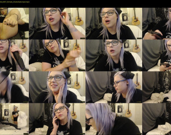 doomednympho — 20 minute Chaturbate female cam show recording, 720p, Mar 15, 2020