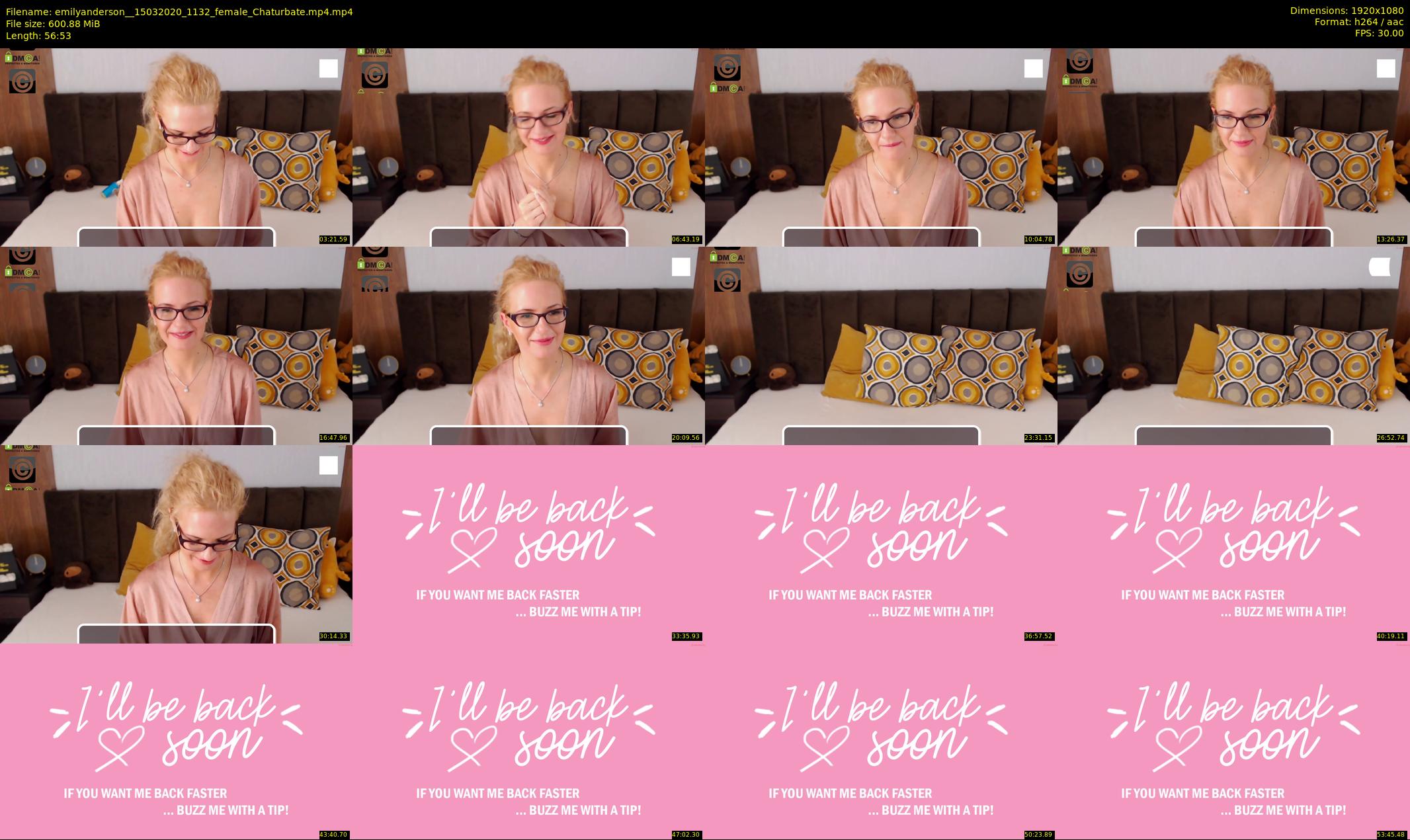 emilyanderson_ — 57 minute Chaturbate female cam show recording, 1080p, Mar 15, 2020