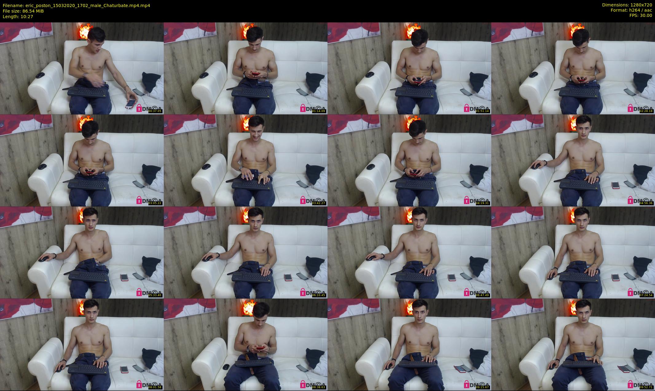 eric_poston — 11 minute Chaturbate male cam show recording, 720p, Mar 15, 2020