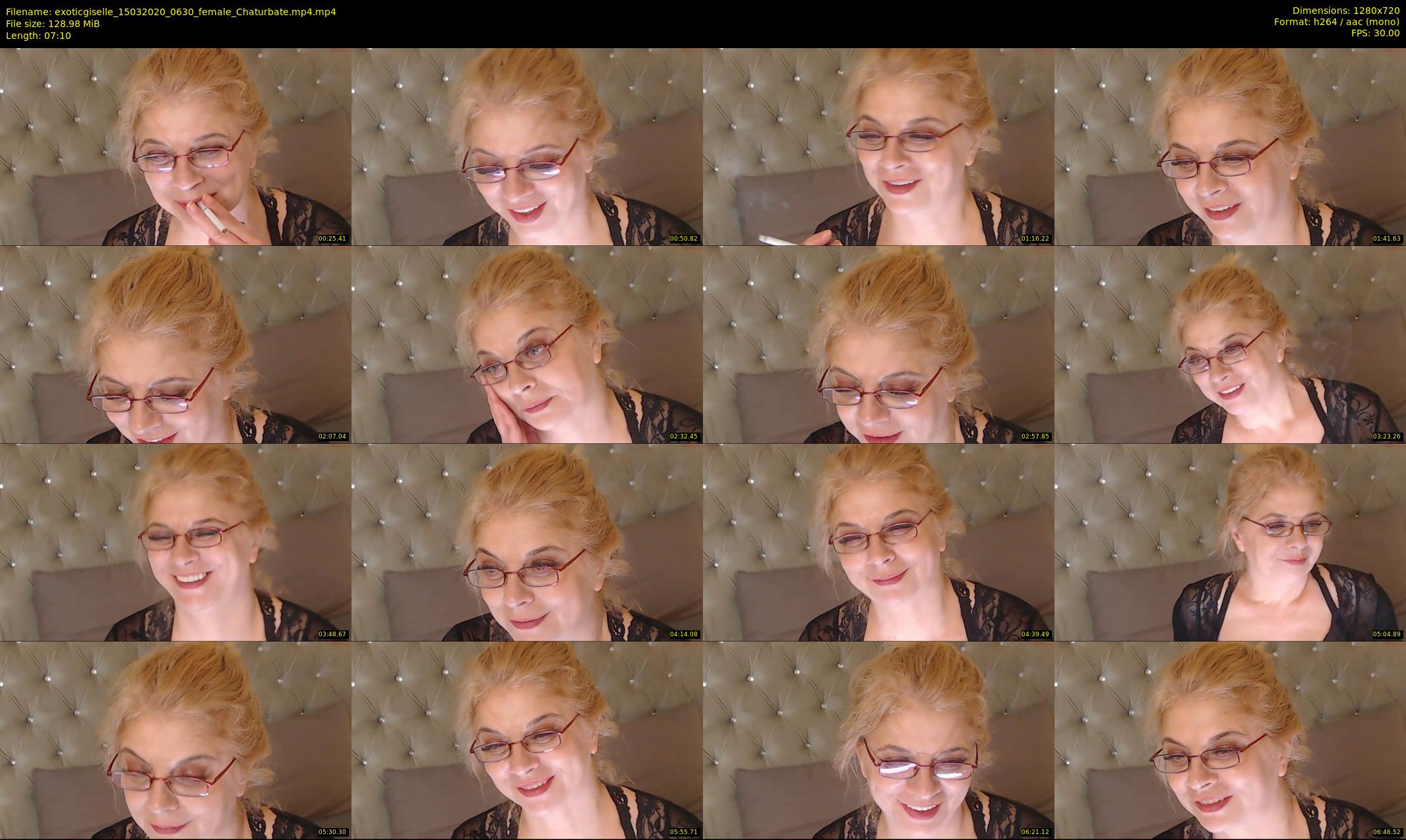 exoticgiselle — 8 minute Chaturbate female cam show recording, 720p, Mar 15, 2020