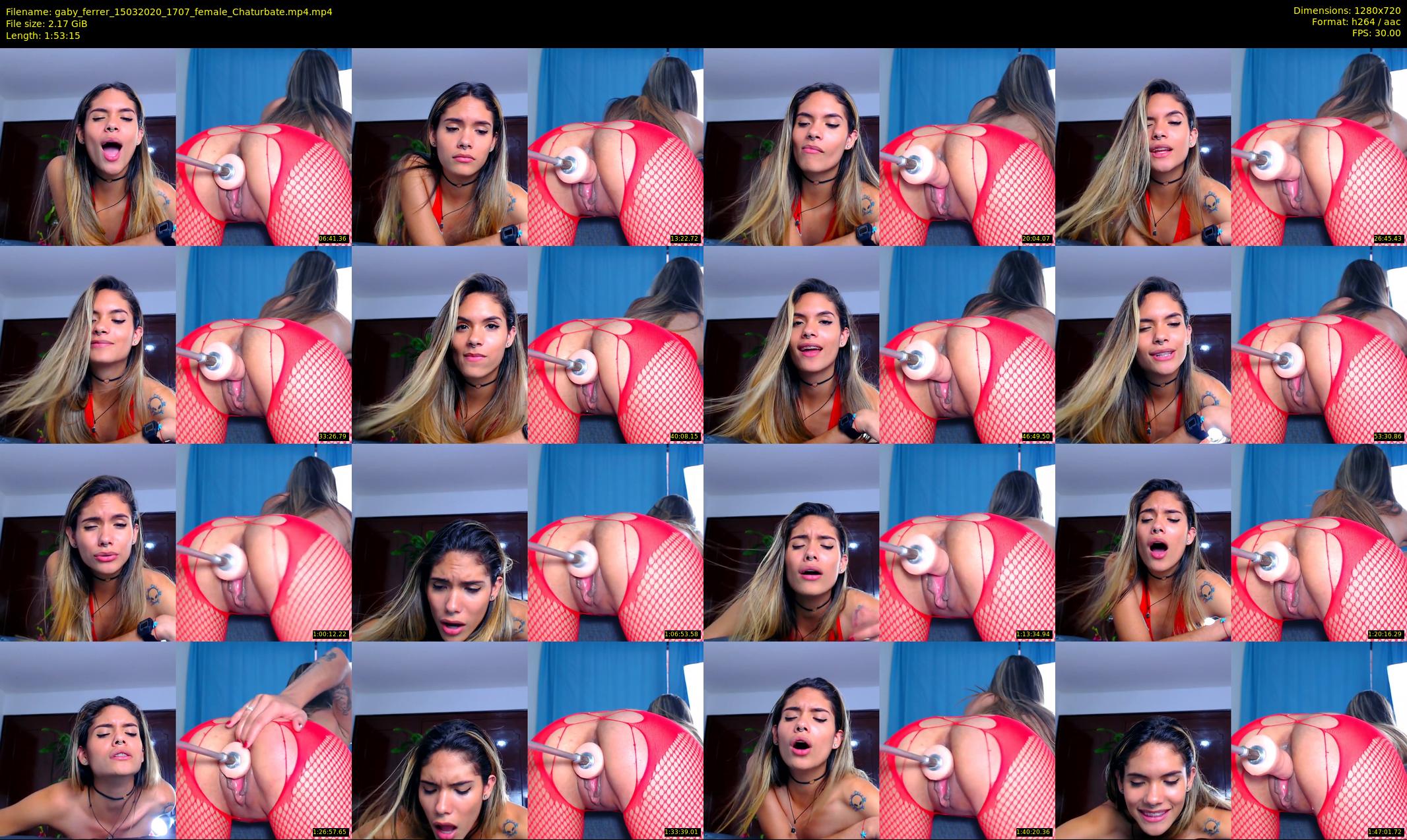 gaby_ferrer — 114 minute Chaturbate female cam show recording, 720p, Mar 15, 2020