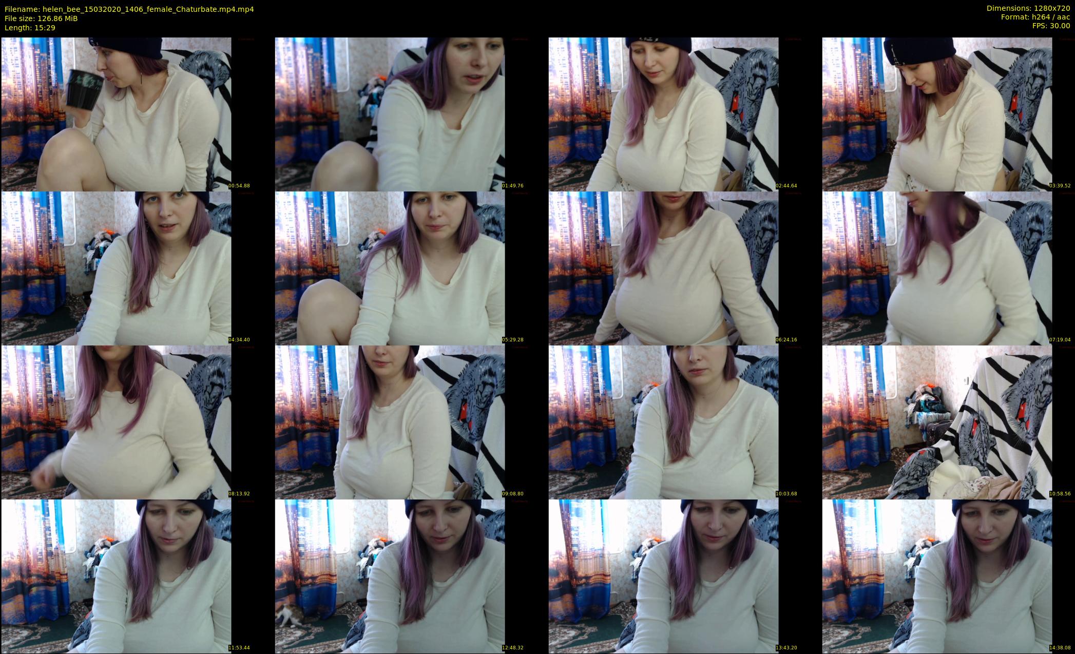 helen_bee — 16 minute Chaturbate female cam show recording, 720p, Mar 15, 2020