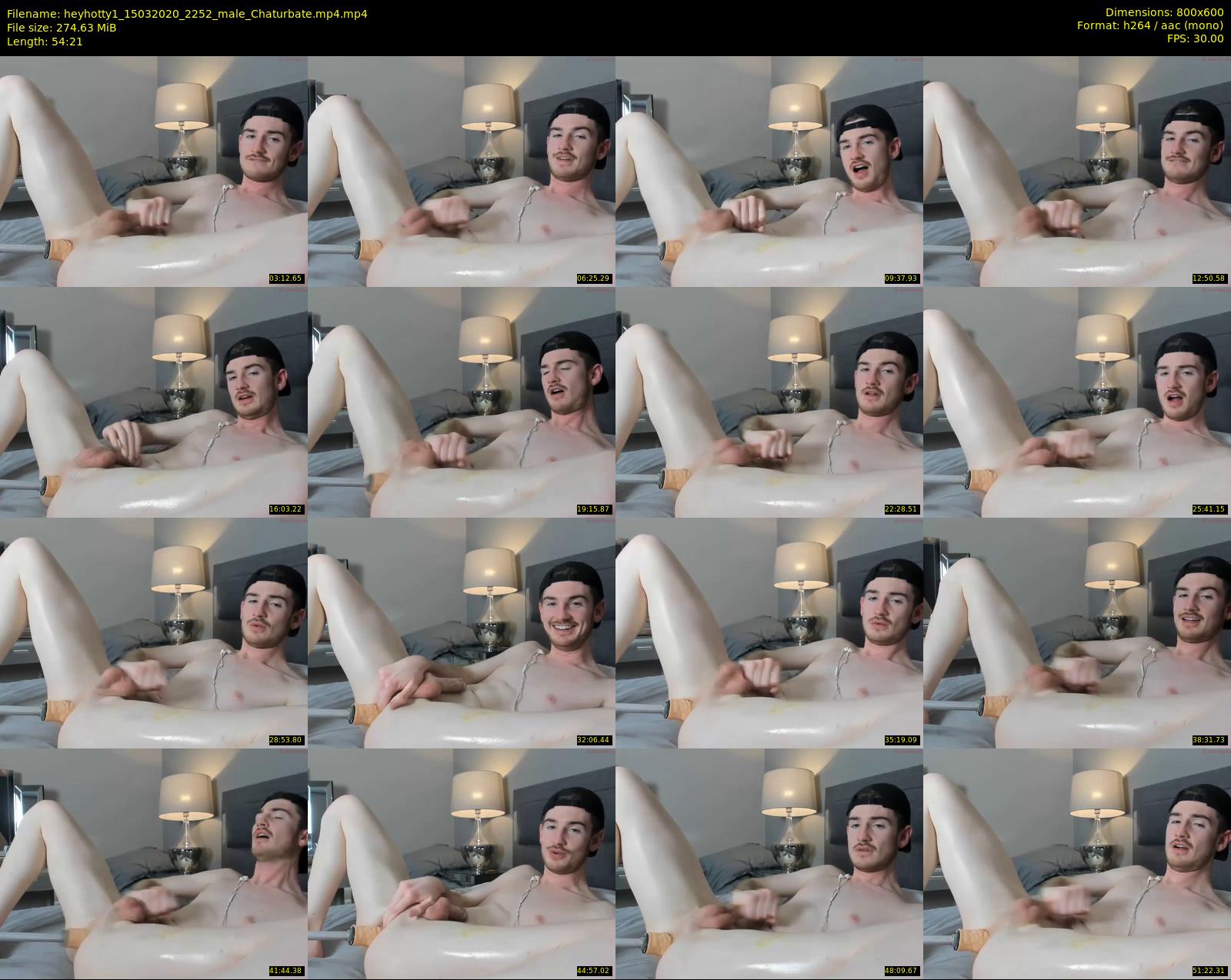 heyhotty1 — 55 minute Chaturbate male cam show recording, 480p, Mar 15, 2020